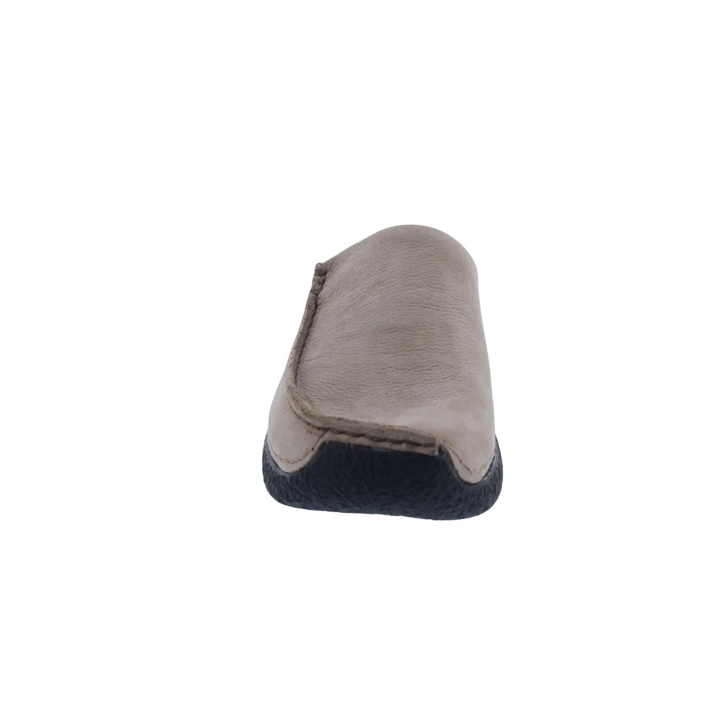 WOLKY Wolky Clog Seamy Slide 0625011-125, Nubukleder, Beige, Fußbett zum Wec Clog