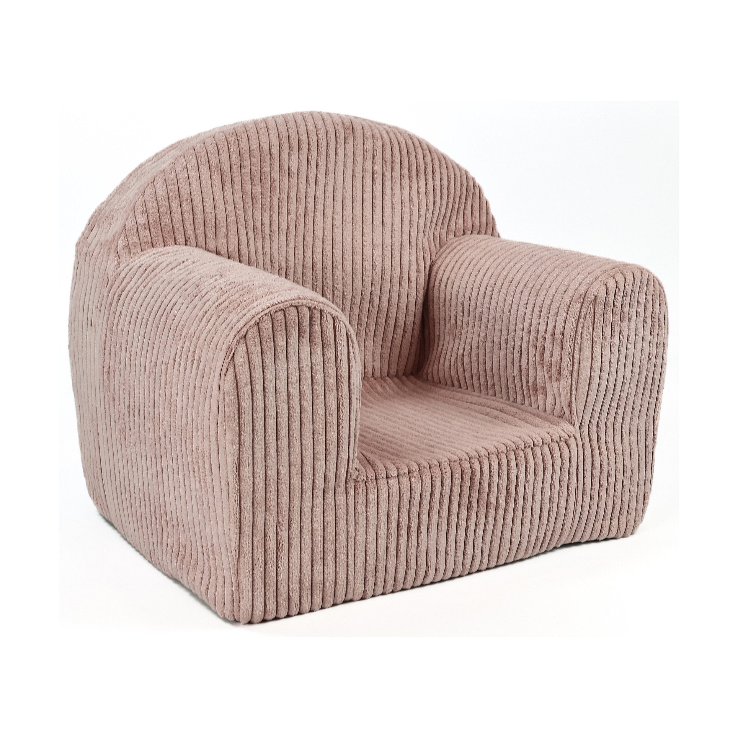FORTISLINE Kindersessel W492 Mini aus Cord, abnehmbarer Bezug, 47 x 33 x 39 cm (1-St), Sitzhöhe 11 cm, Sitztiefe 25 cm, Bezug bei 30 °C waschbar