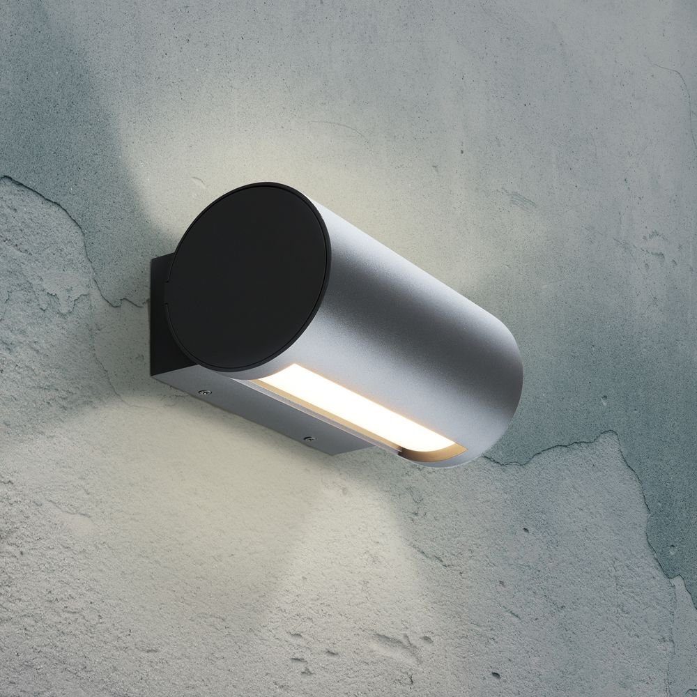 Timor Außen-Wandleuchte IP65 warmweiss, Leuchtmittel keine click-licht Outdoor-Leuchte Ja, LED LED Wandleuchte LED, Aussenwandleuchte, drehbare Aussenlampe, Angabe, 3000K fest verbaut, enthalten: Leuchteinheit,