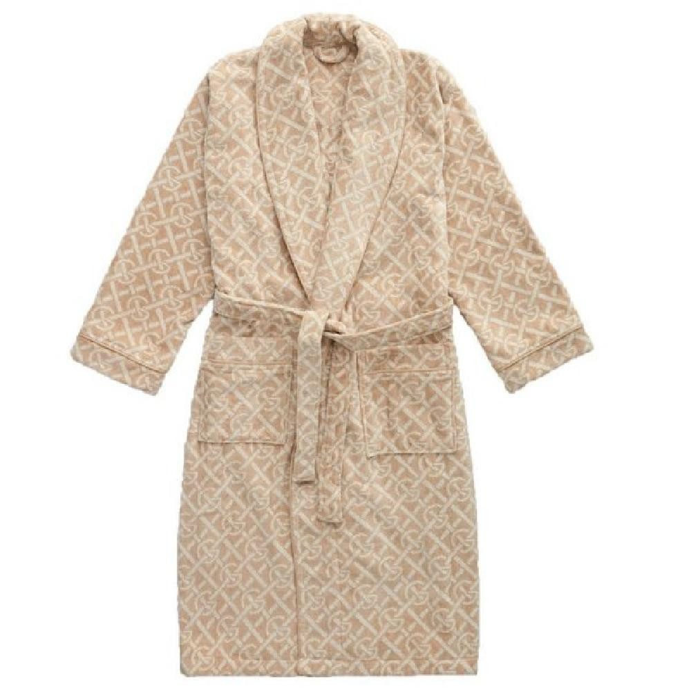 Gant Badematte Gant Home Bademantel G-Monogram Robe Dry Sand (XL)