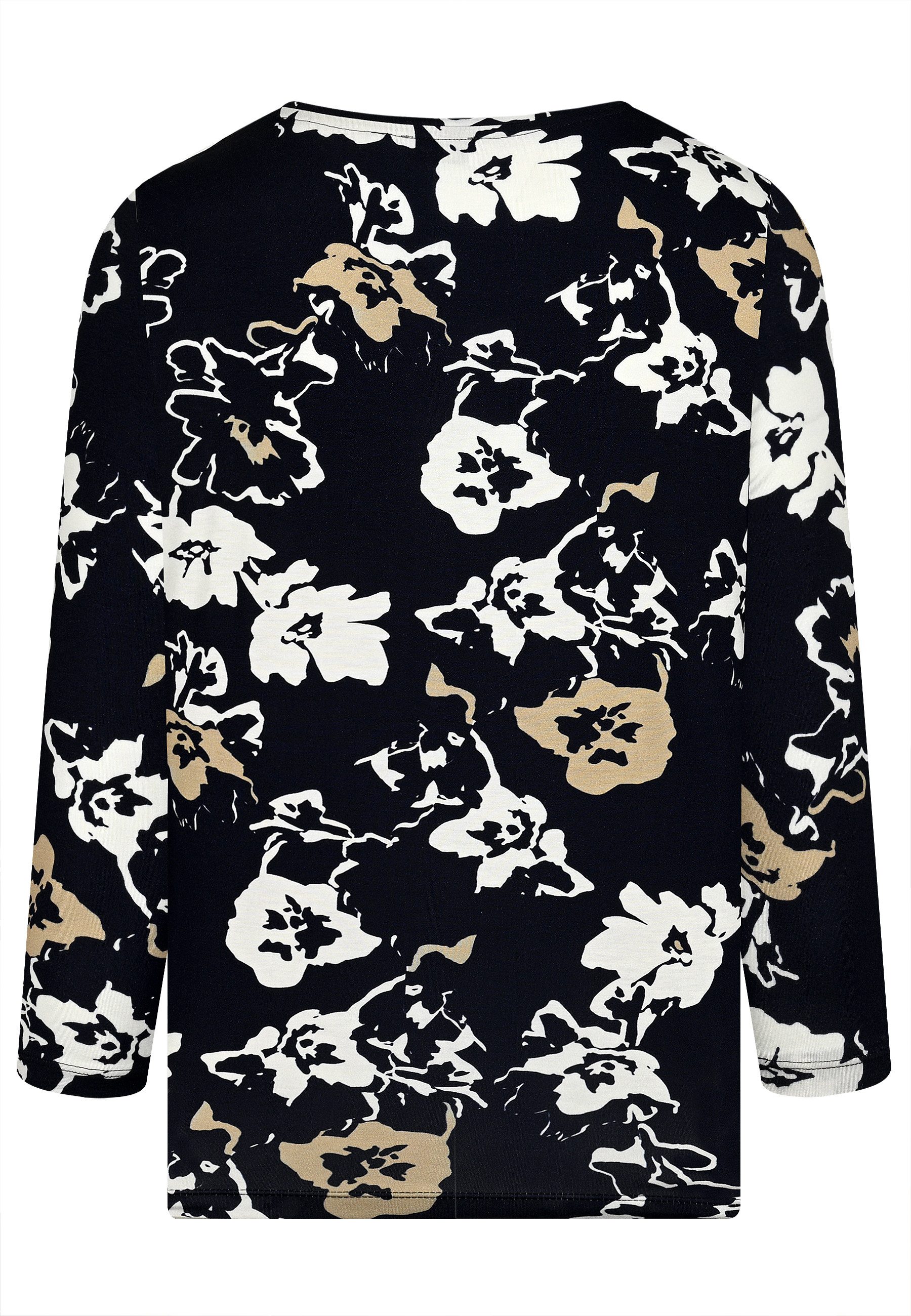 elanza T-Shirt Shirt mit Blüten-Print in günstig online kaufen