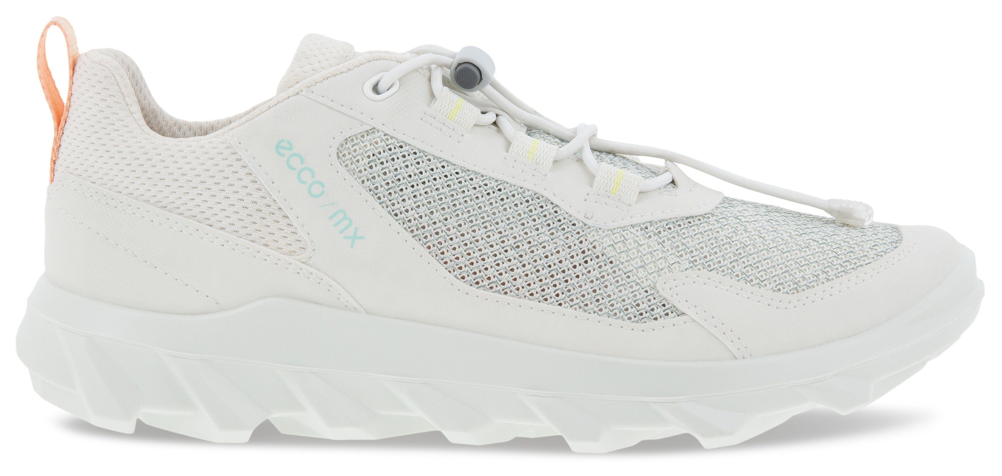 MX Ecco W Sneaker mit weiß trittdämpfender ECCO Fluidform-Ausstattung Slip-On