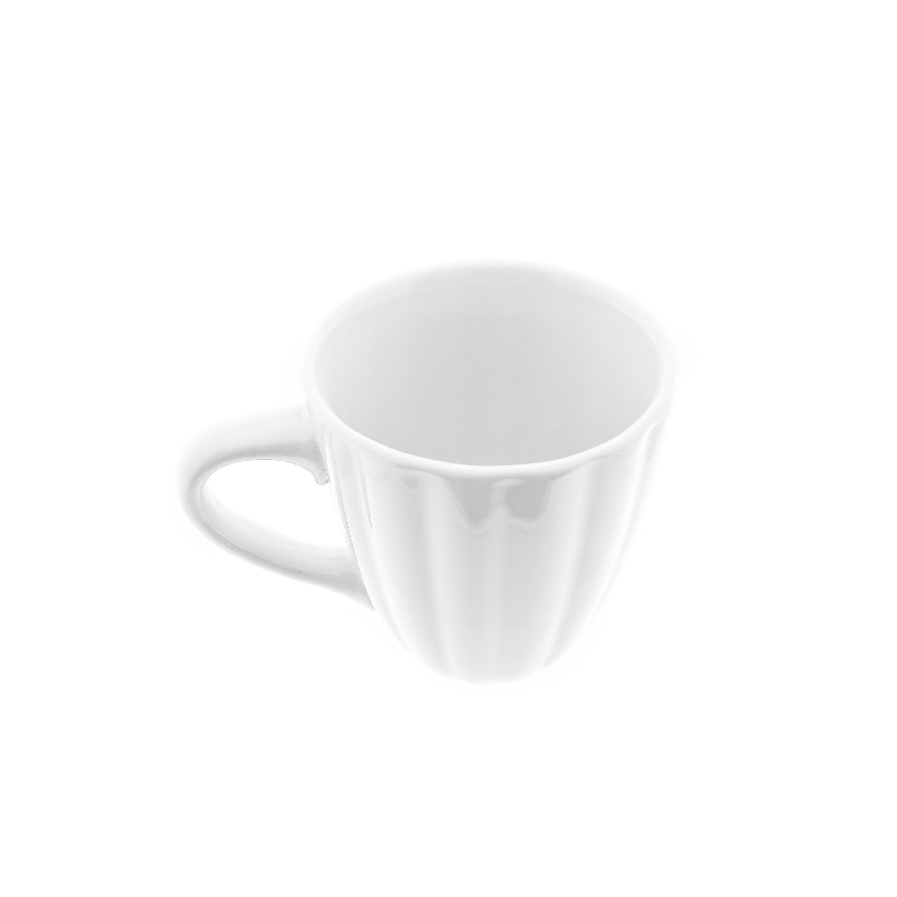 Almina Tasse 2 Teliges Set Kaffeetassen-Set Daisy 330 ml aus Porzellan, 2-tlg. – Bild 3 von 4