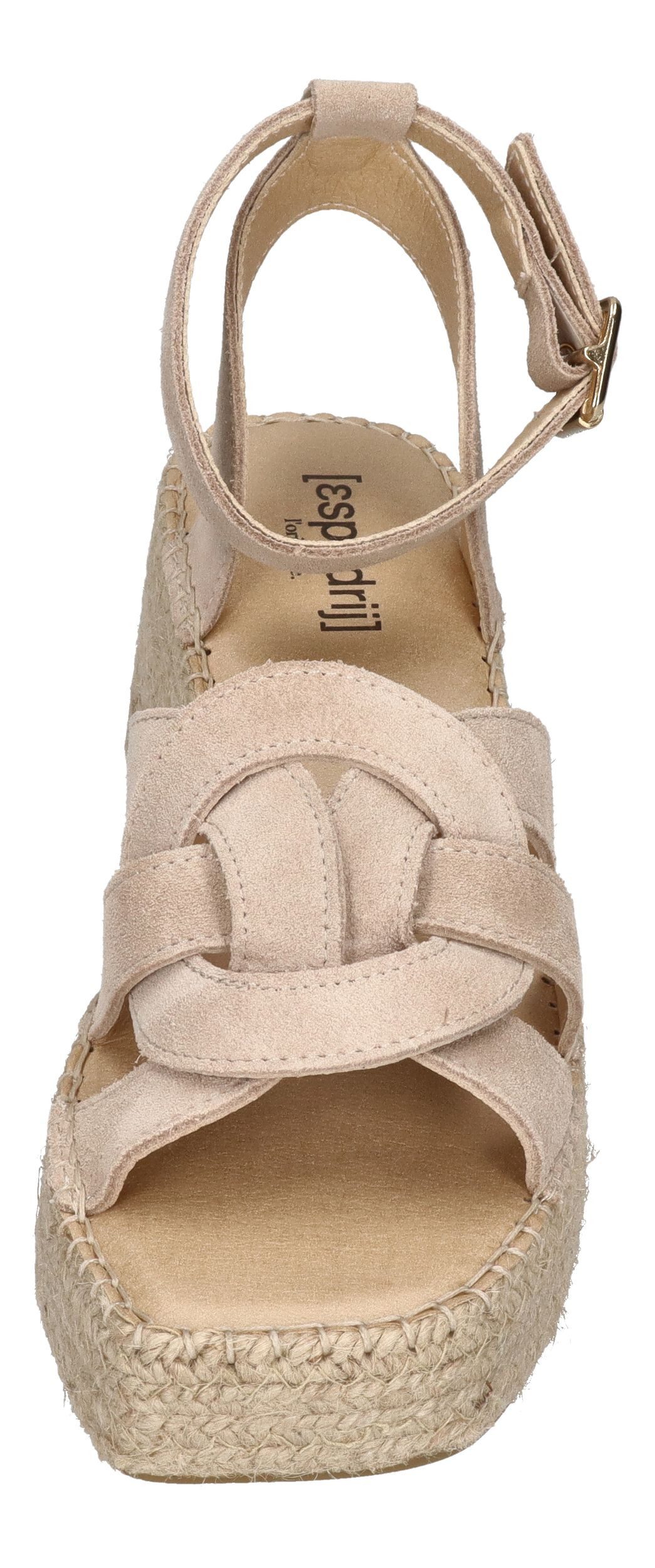 espadrij l´originale TOURS VELOUR HGH Sandalette Beige