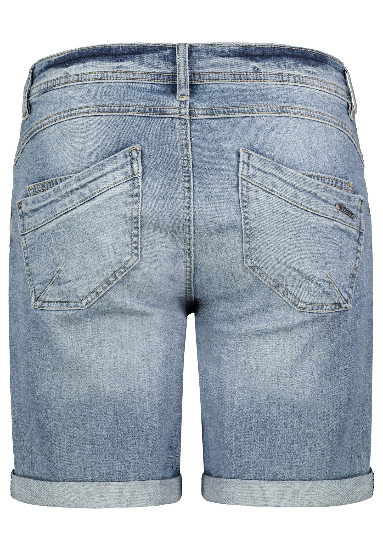 SUBLEVEL Bermudas Damen Jeans Shorts Bermuda Kurze Hose Shorts Short Denim Stretch Denim