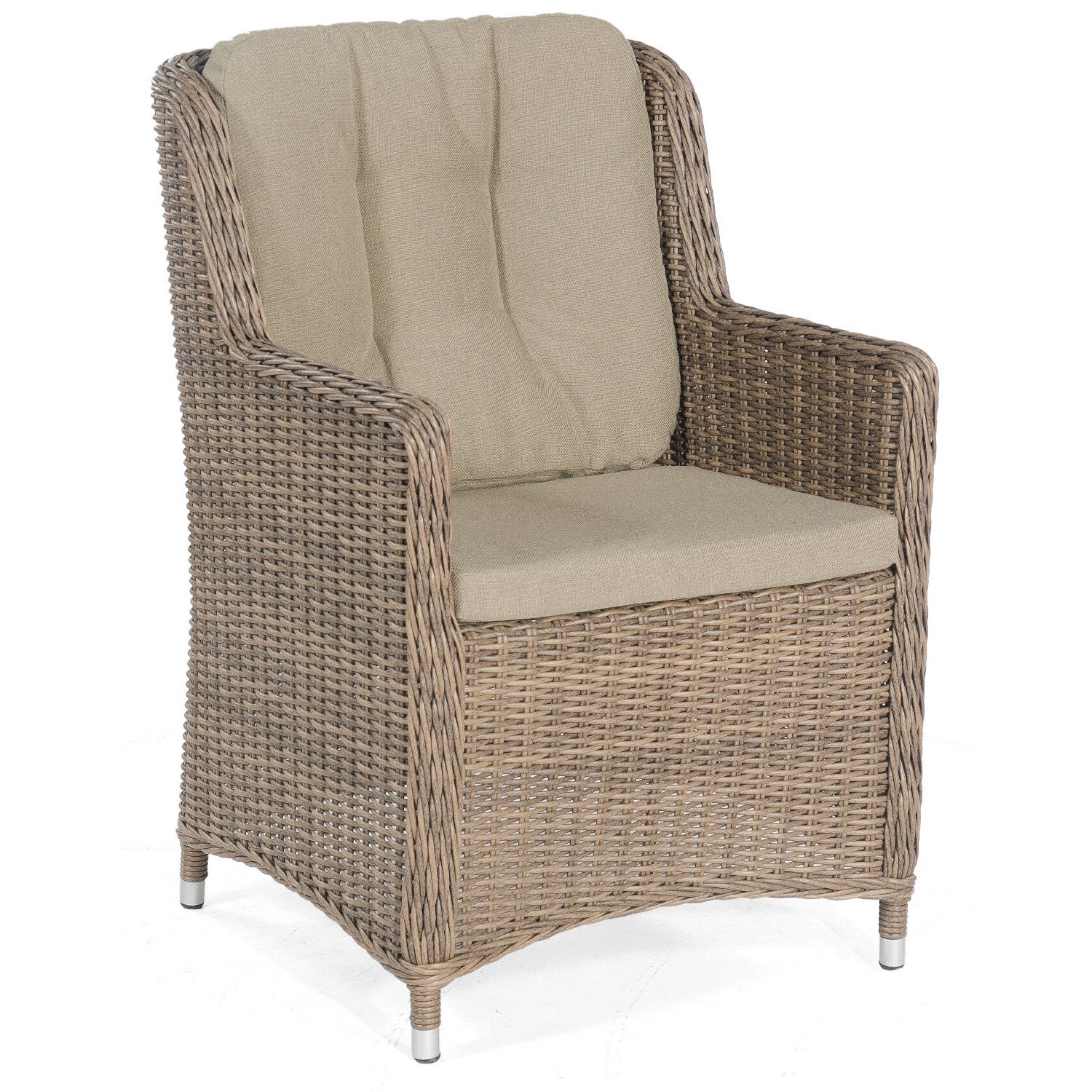Gartenstuhl Sonnenpartner Garten-Sessel Avatar Aluminium mit Polyrattan
