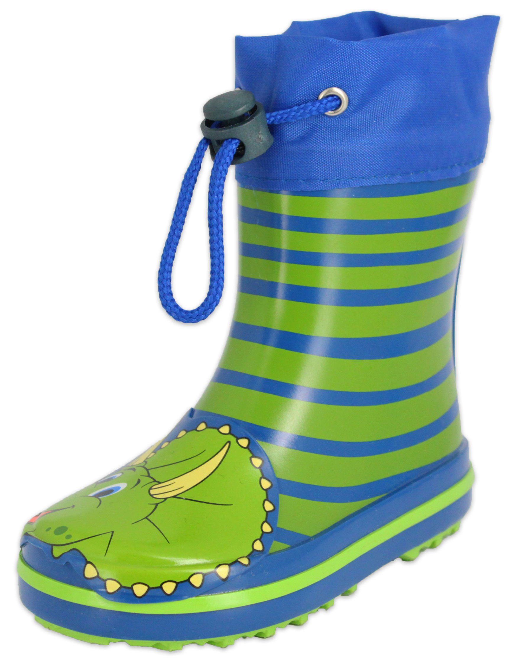Beck Kleinkinder Gummistiefel Topsi Gummistiefel (wasserdicht, für trockene Füße bei Regen- und Matschwetter) Naturkautschuk, flexible Laufsohle, herausnehmbare Innensohle