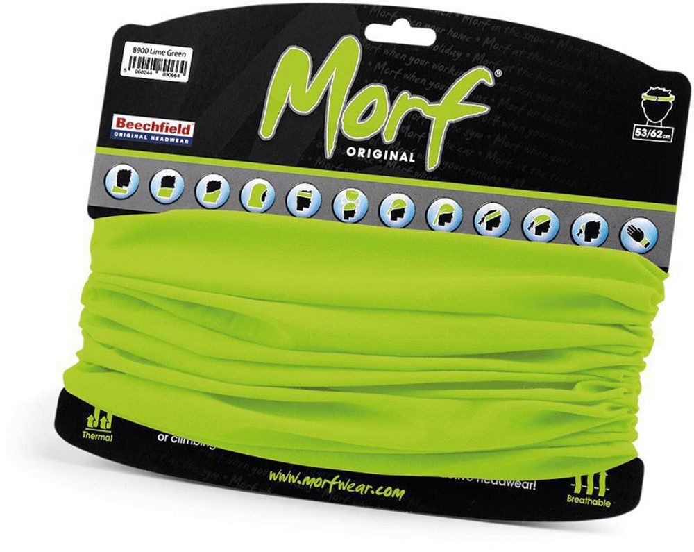 Beechfield® Multifunktionstuch Morf® Original Schlauchschal Bandana Loop, (Spar-Set, 2er Pack), Atmungsaktives Gewebe