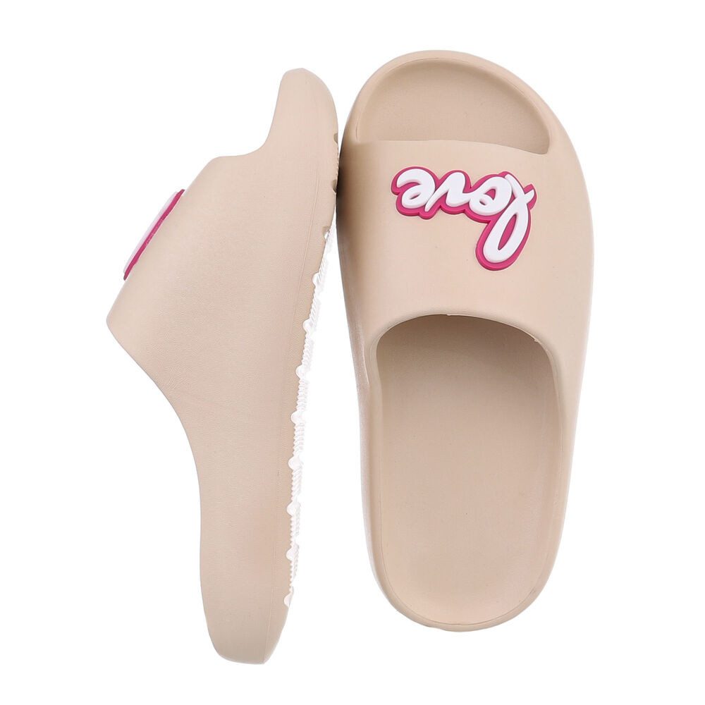 Ital-Design Damen Mules Strand Plateausandaletten (86192722) günstig online kaufen