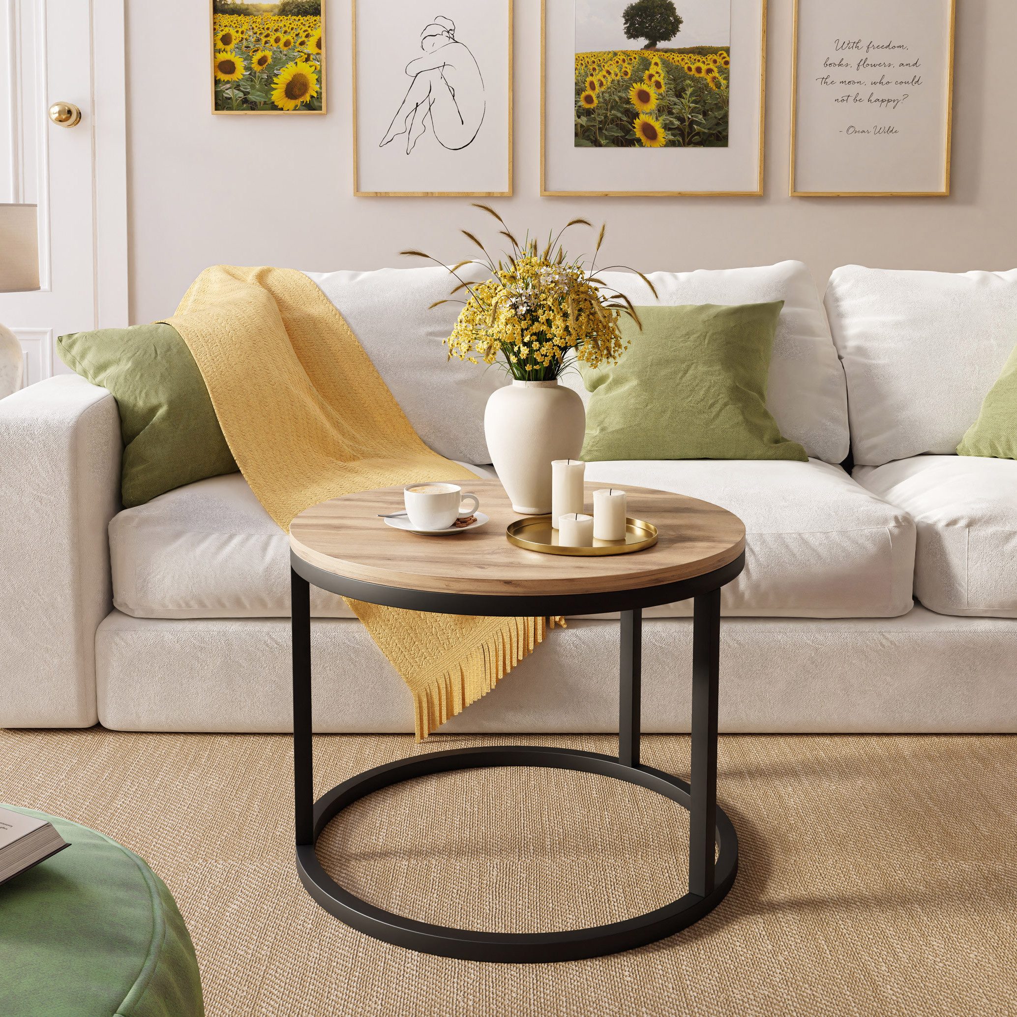 Lookway Couchtisch CIRI mit einer Platte günstig online kaufen