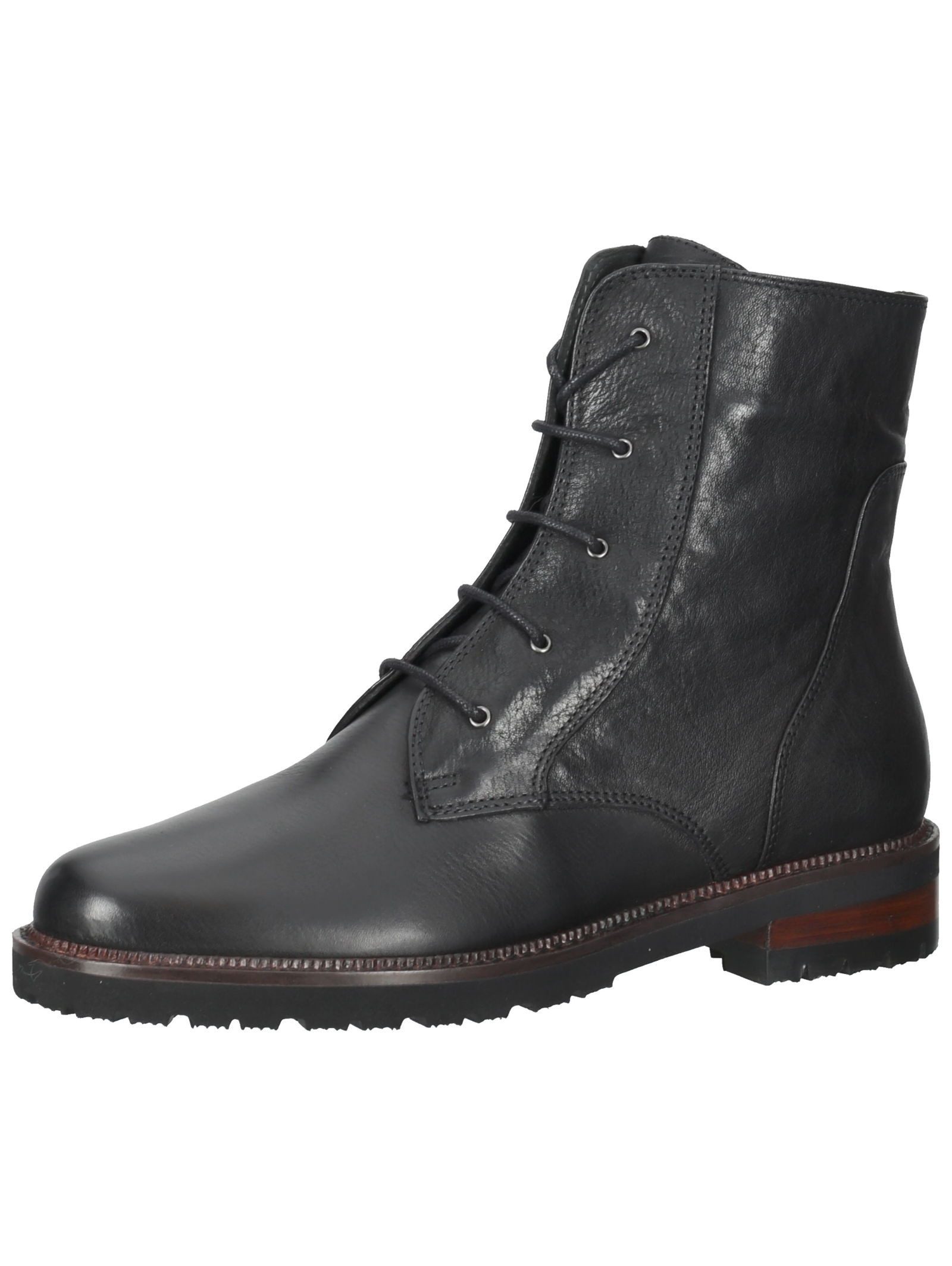 Everybody Everybody Stiefelette Leder Schnürstiefelette