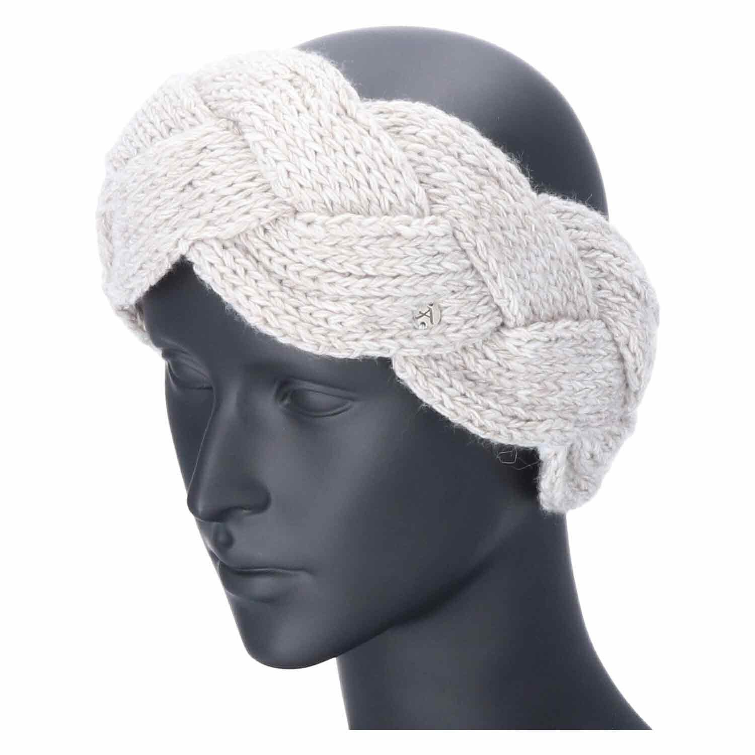 Antonio Strickmütze Antonio Strick Stirnband beige (1-St) günstig online kaufen