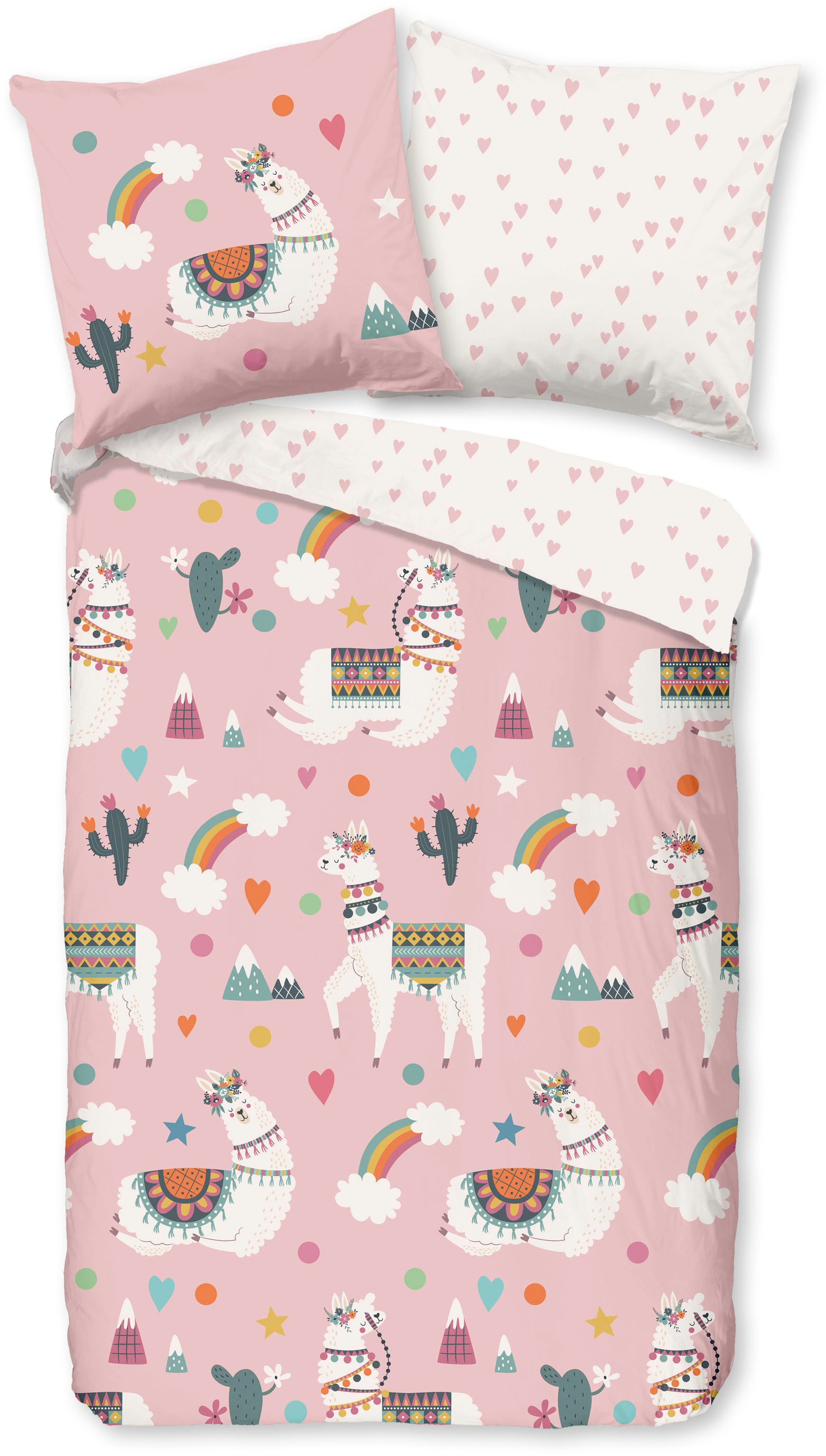 PURE luxury collection Kinderbettwäsche Paca, Microfaser, günstig online kaufen