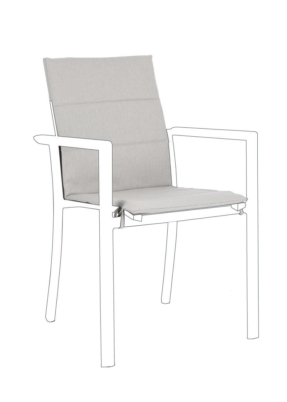 Bizzotto Sitzauflage für Gartenstuhl Konnor 2er-Set, günstig online kaufen