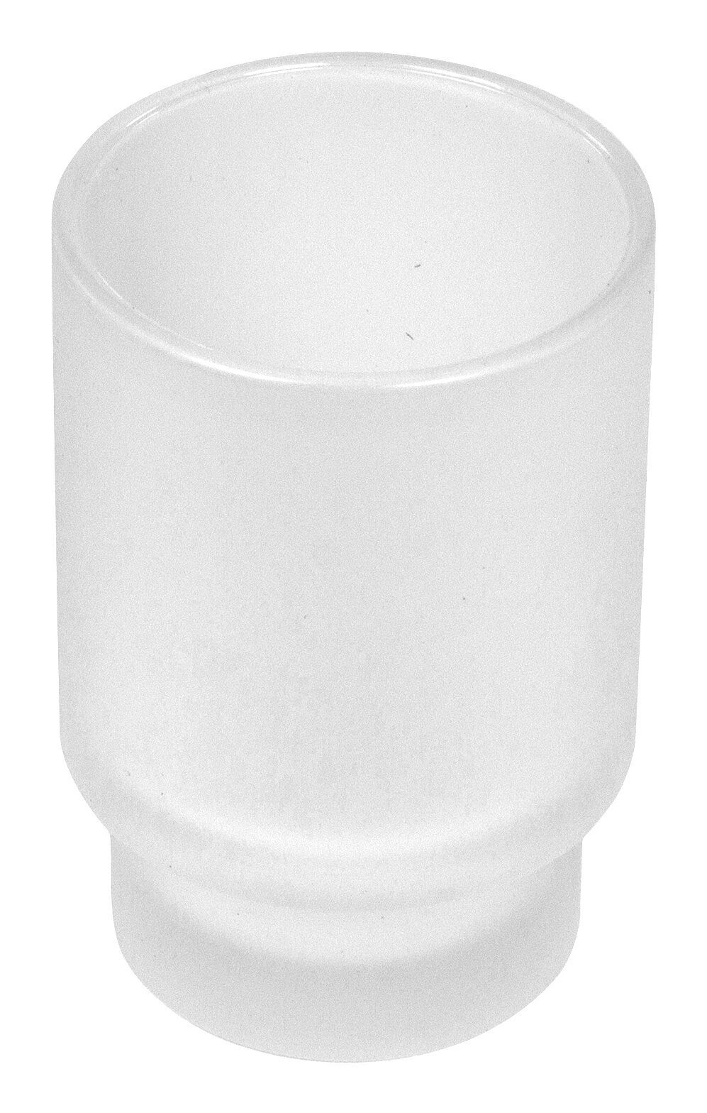 Keuco Zahnputzbecher Edition 300, Echtkristall-Mundglas für Glashalter 30050 - Mattiert