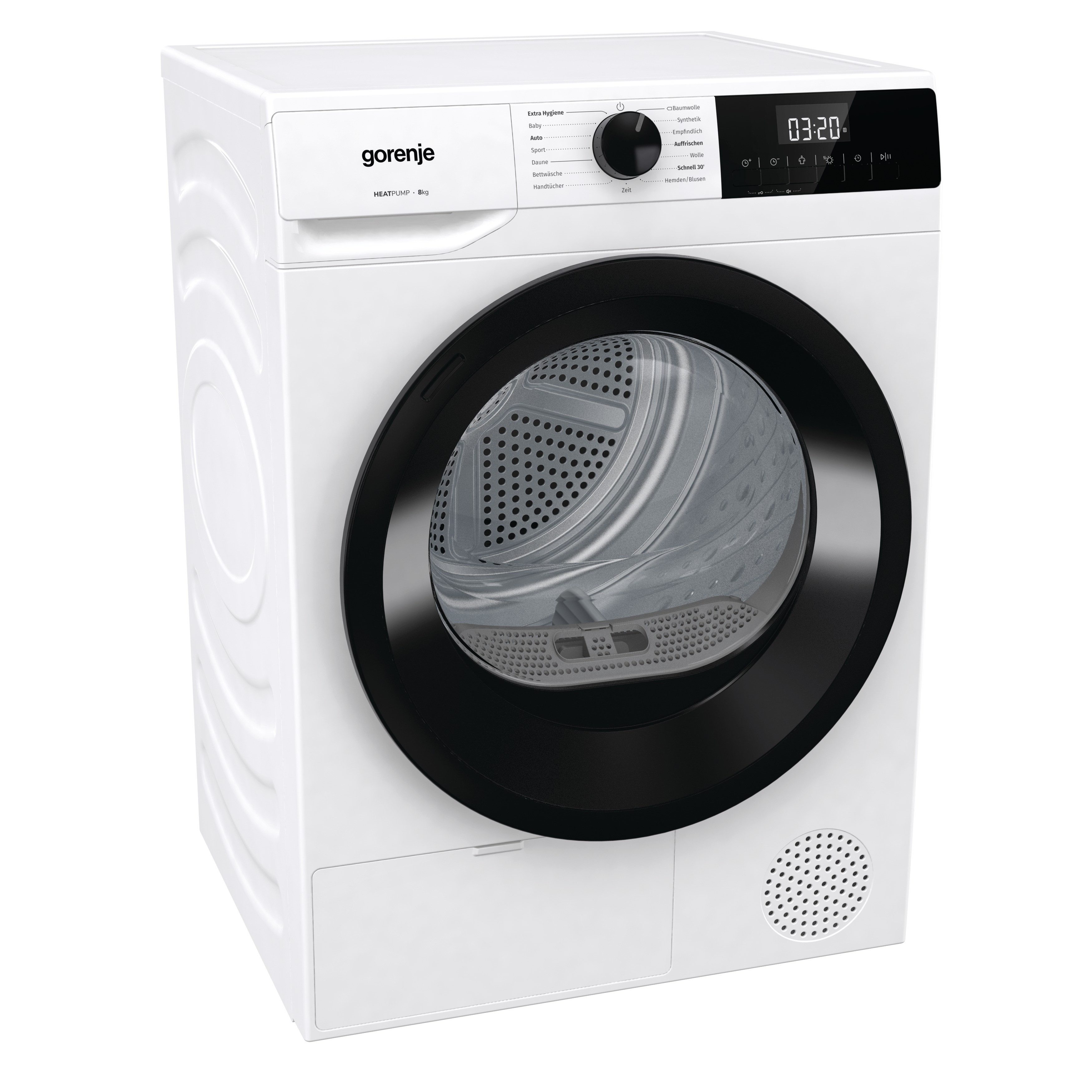 GORENJE Wärmepumpentrockner DHNE 83, TwinAir - für gleichmäßiges Trocknen