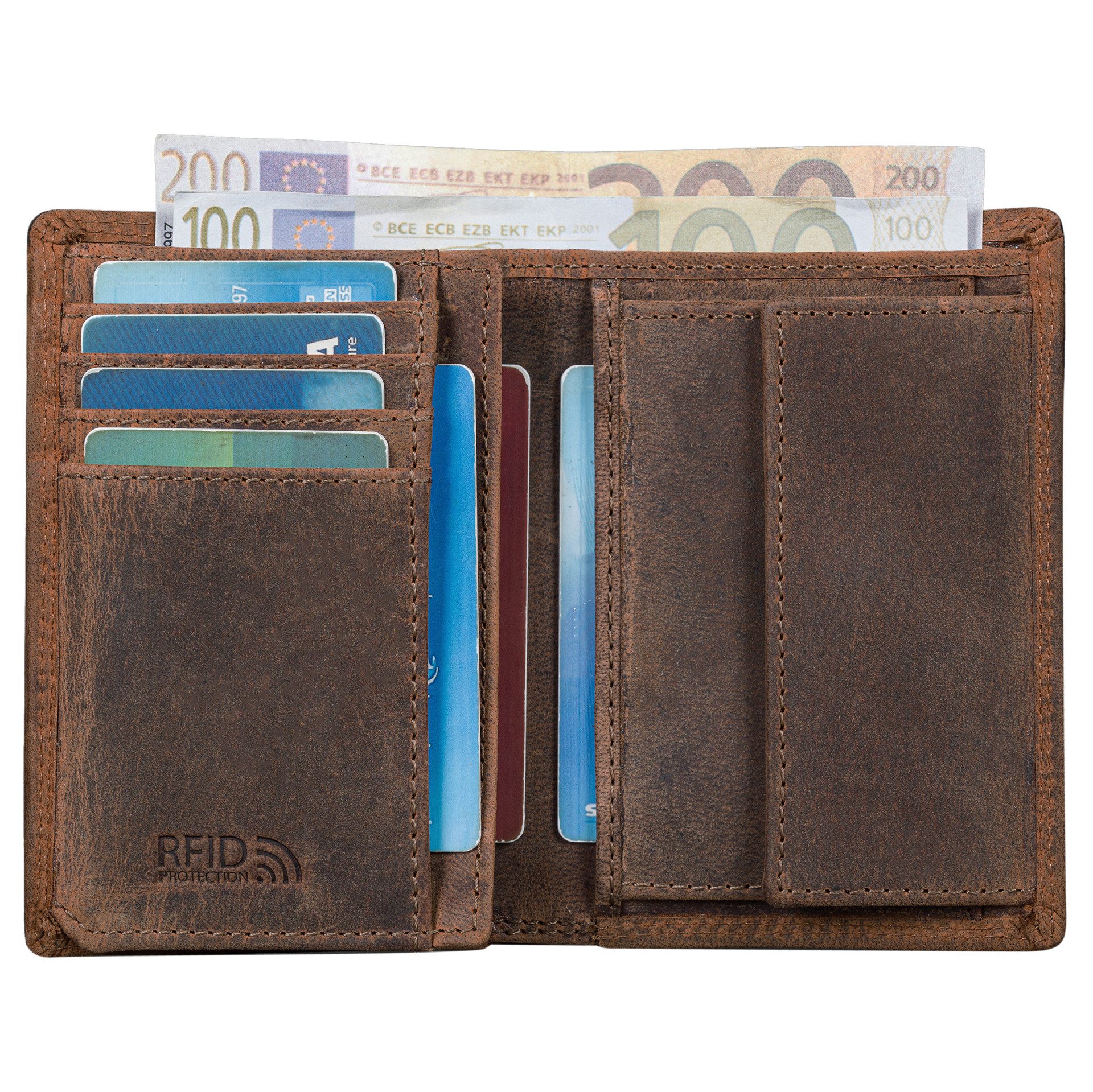 Benthill Geldbörse Herren Ledergeldbörse Geldbeutel RFID günstig online kaufen