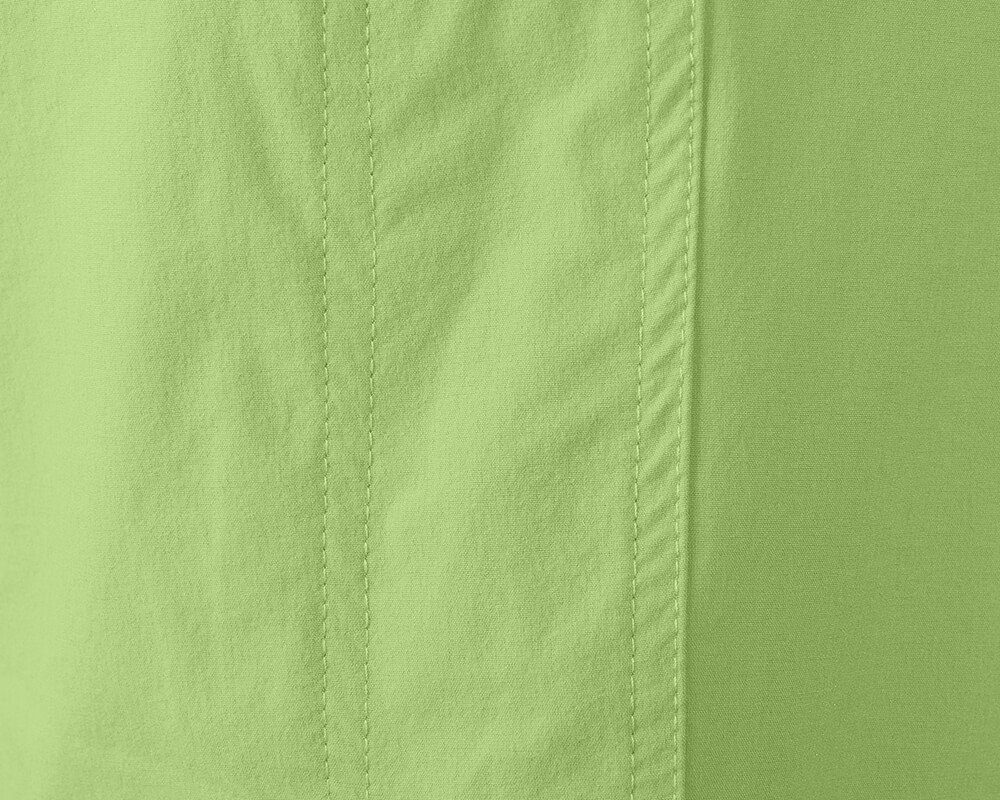 Bergson Zip-off-Hose BENNETT Zipp-Off Damen Wanderhose, Langgrößen, pflegeleicht, grün vielseitig, hell (slim)