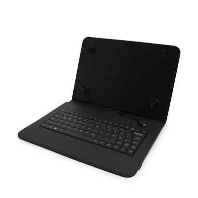 humblebe 10.3" Lenovo Tab M10 FHD Plus (2. Generation) TB-X605 Tablet-Tastatur (USB, Schutzhülle)