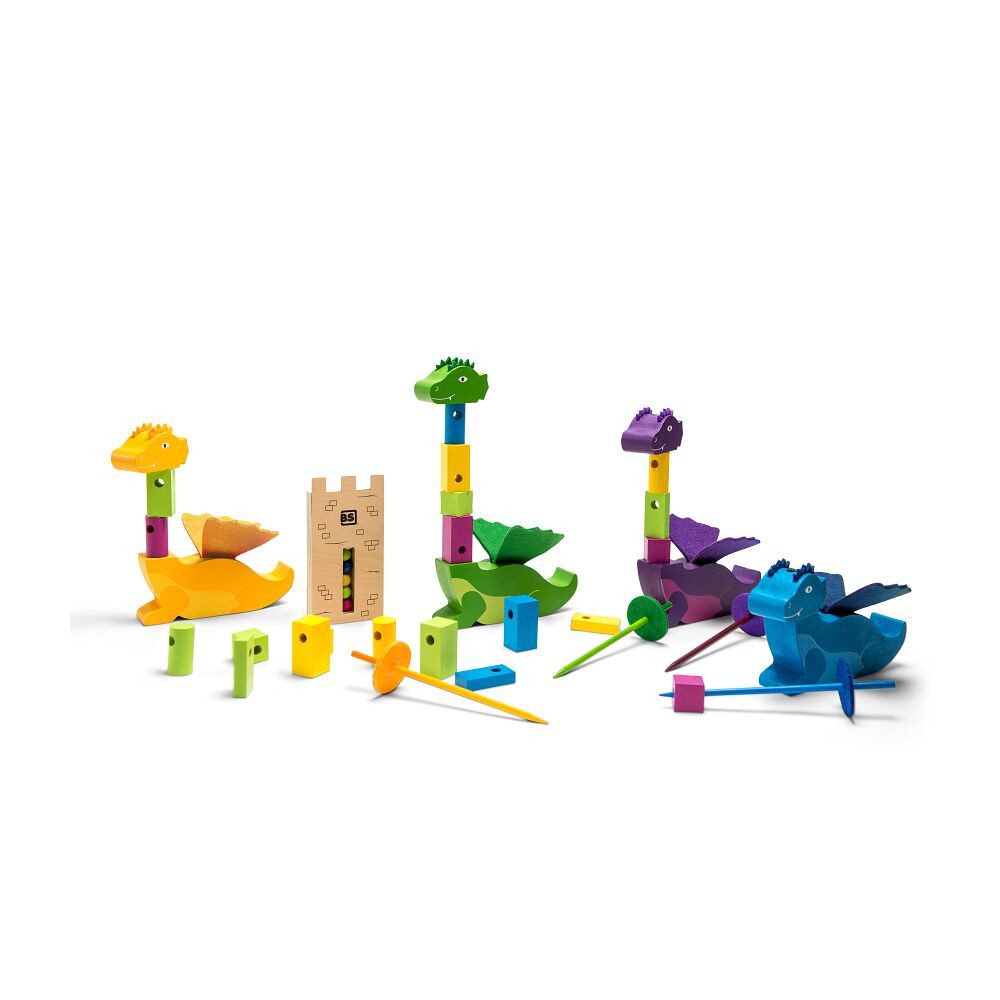 Spiel Geschicklichkeitsspiel Stapel den Drachen