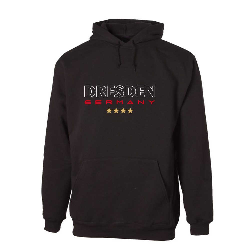 G-graphics Hoodie Dresden Germany Unisex Pullover mit einem Motiv für den echten Fan