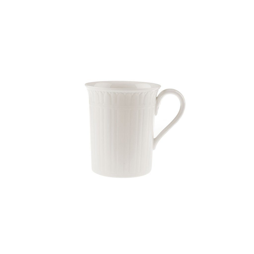 Villeroy & Boch Tasse Cellini Kaffeebecher, 1-tlg., Porzellan, Premium Porcelain, mikrow.- & spülm.sicher, Made in Germany