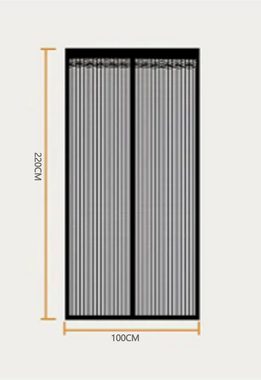 Coonoor Insektenschutz-Vorhang Magnetisches Insektenschutzgitter, Fliegengitter Tür, ohne Bohren Insektenschutz Magnetvorhang