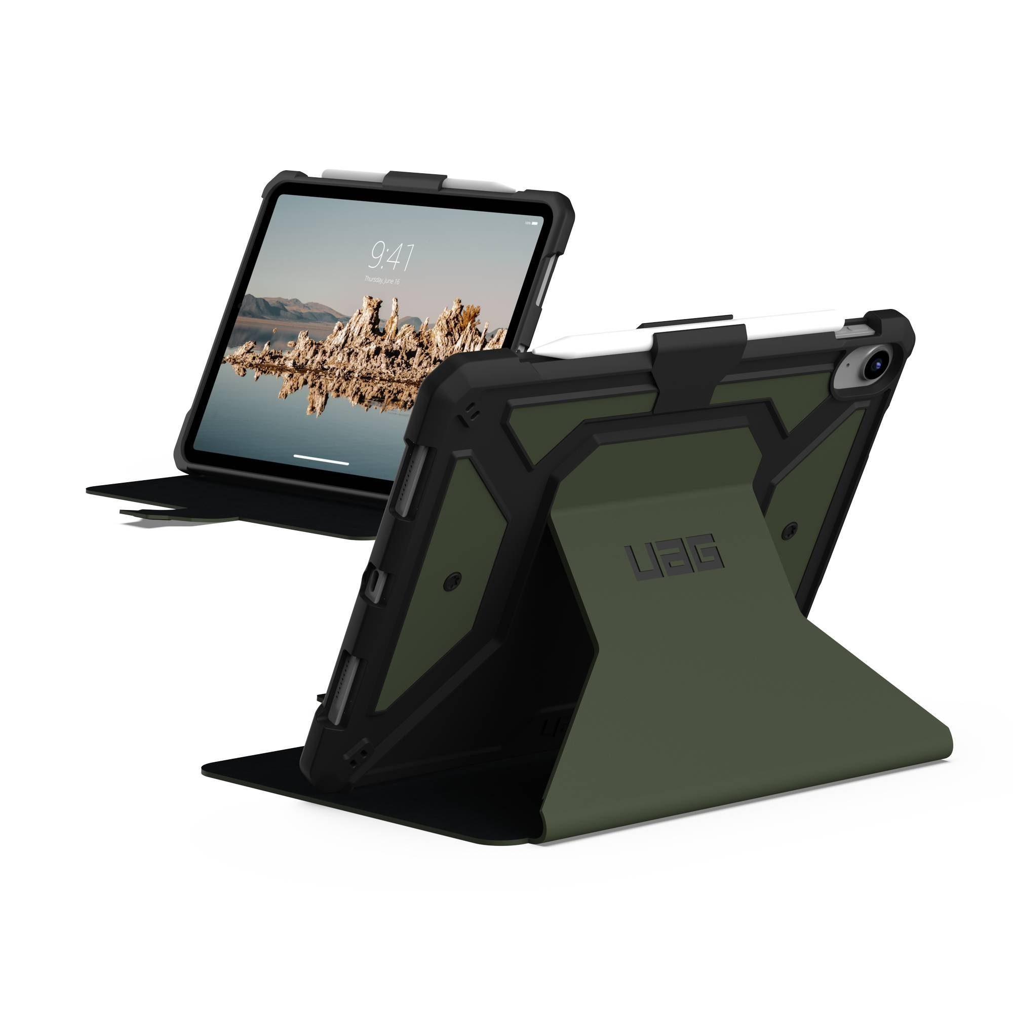 UAG Tablet-Hülle Metropolis SE 10,9 Zoll, [Apple iPad 2022 Hülle, Apple Pencil Halterung]