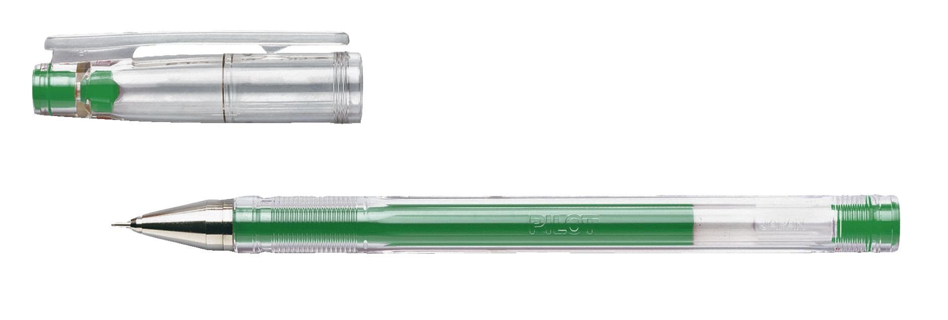 G-TEC-C4, Strichstärke: 0,2 Gelschreiber grün, PILOT Tintenpatrone PILOT mm