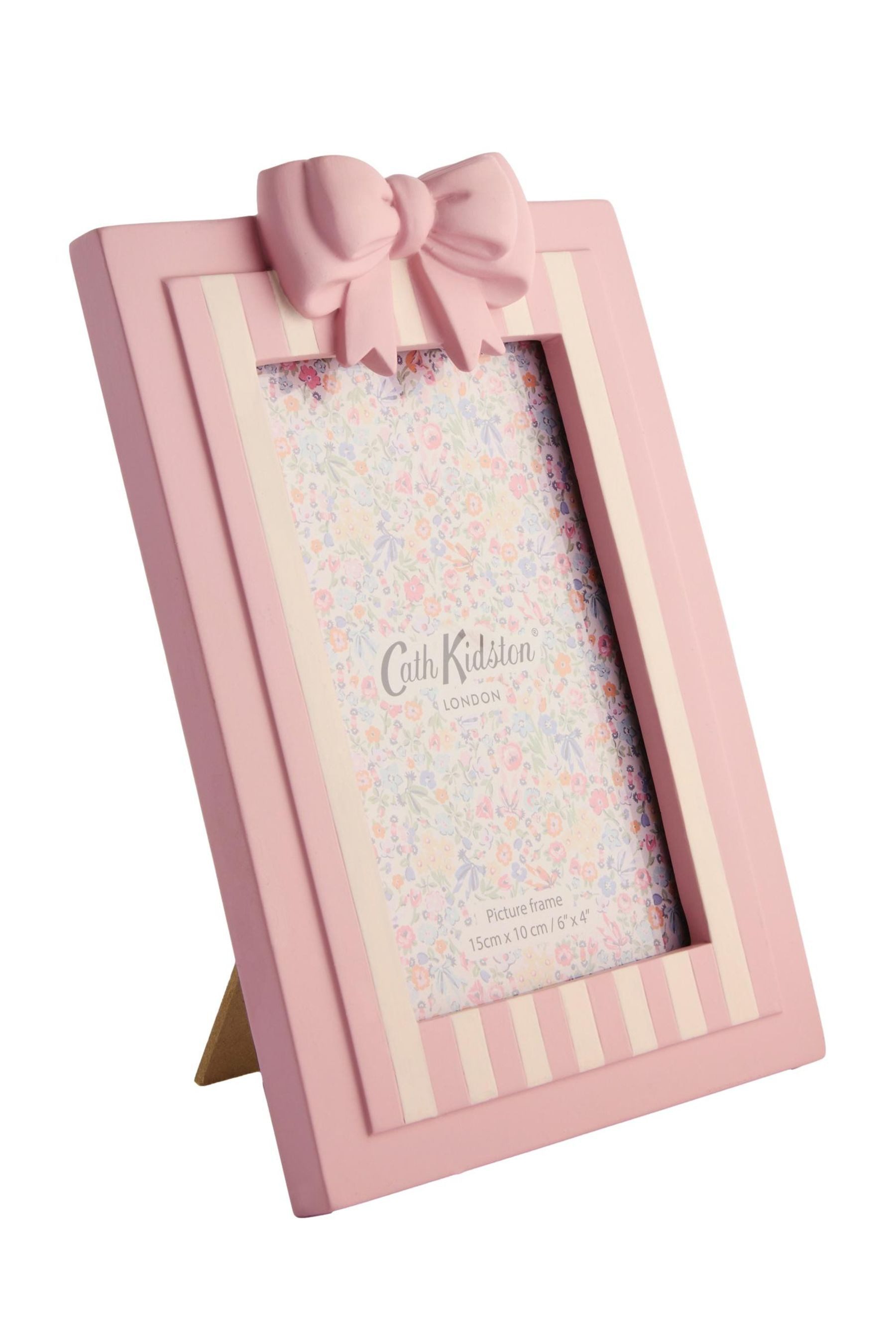 Cath Kidston Bilderrahmen Cath Kidston Fotorahmen mit Schleife, 6 x 4, (1 St)