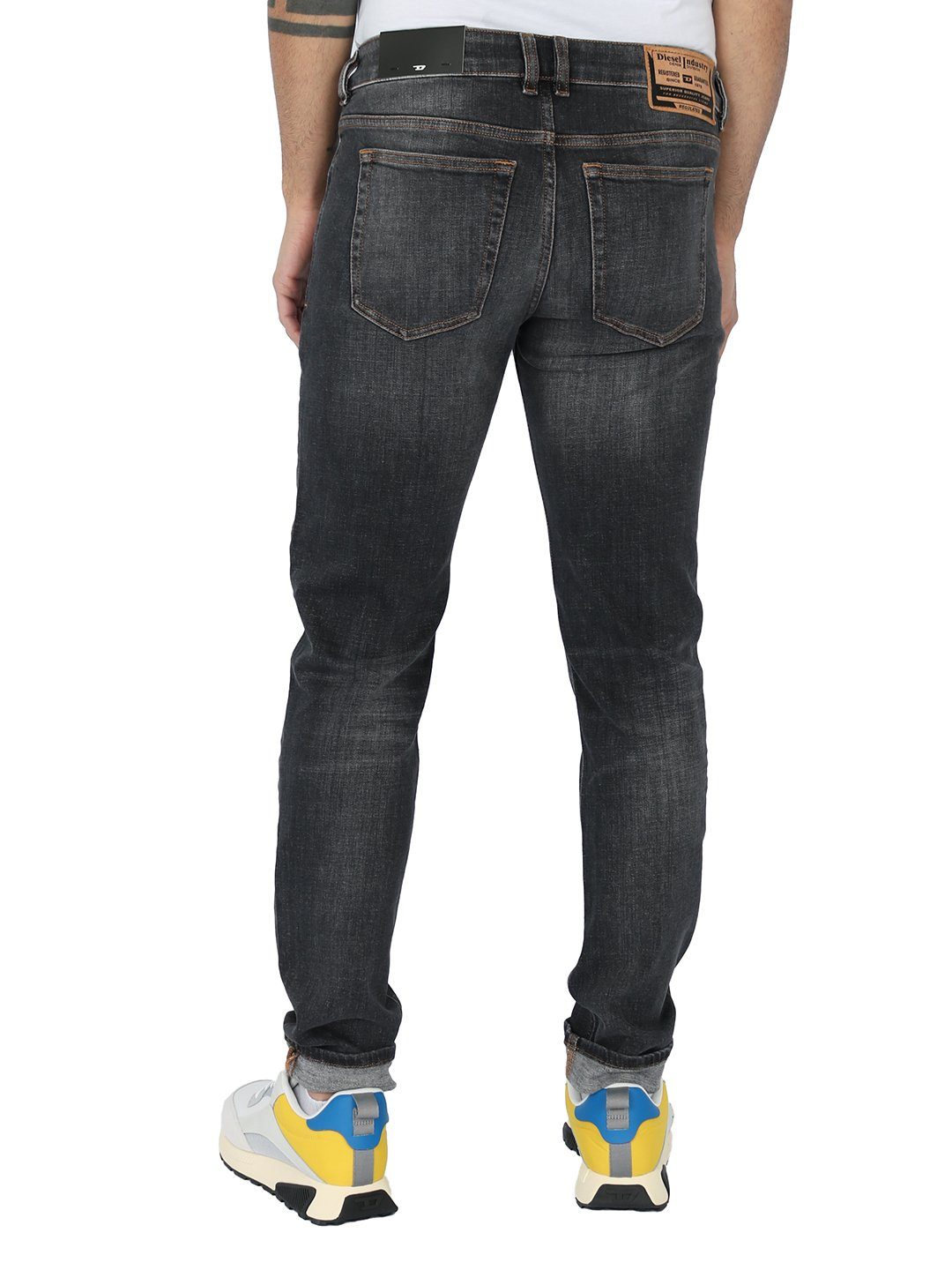 Diesel Skinny-fit-Jeans Stretchjeans in Dunkelgrau - 1979 Sleenker R962G - günstig online kaufen