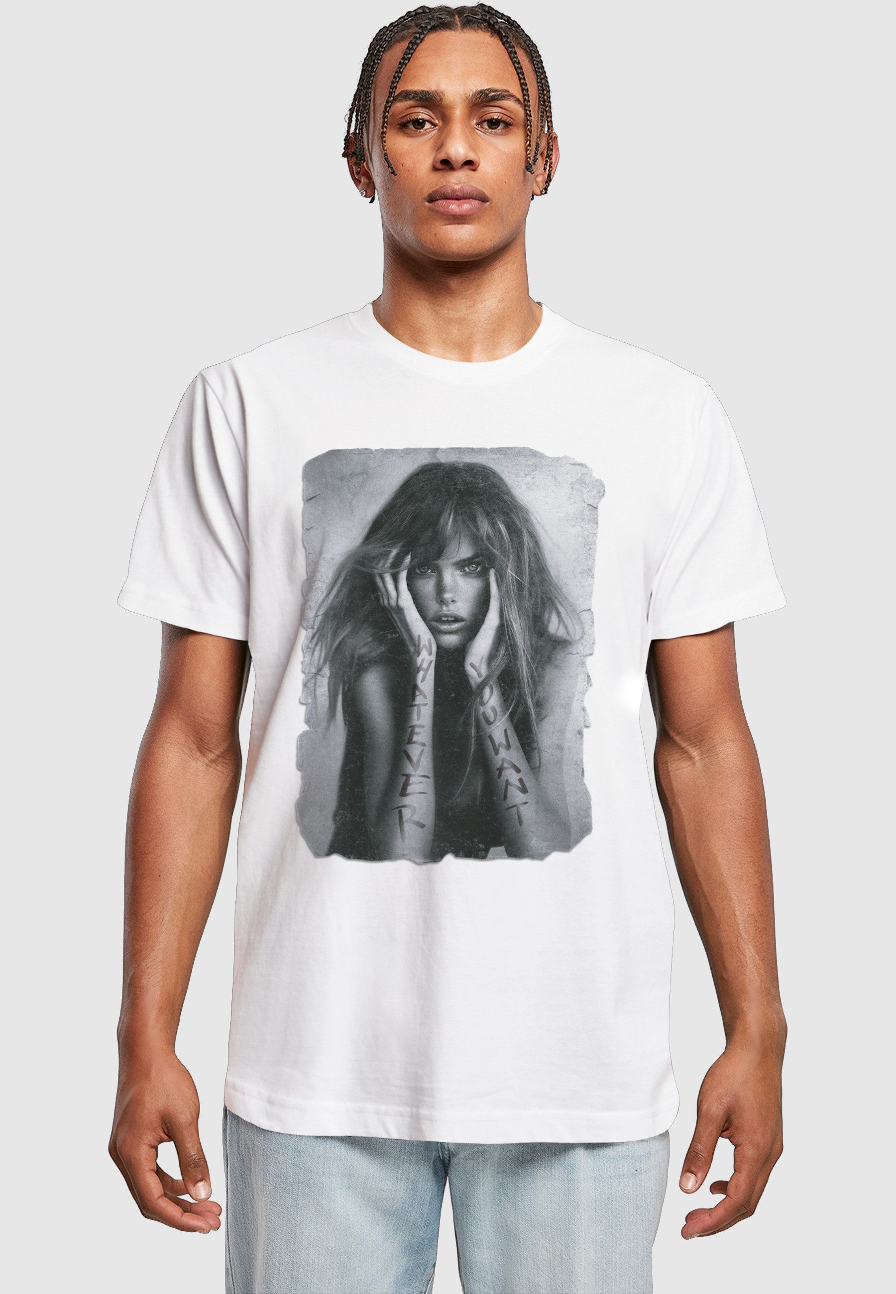 MisterTee T-Shirt MisterTee Whatever You Want Tee (1-tlg)