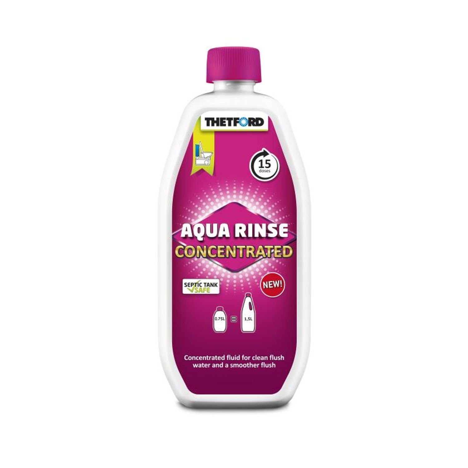 12x AquaRinse 0,75L Konzentrat Toilette Spülkasten Wassertank Reiniger Kalklöser
