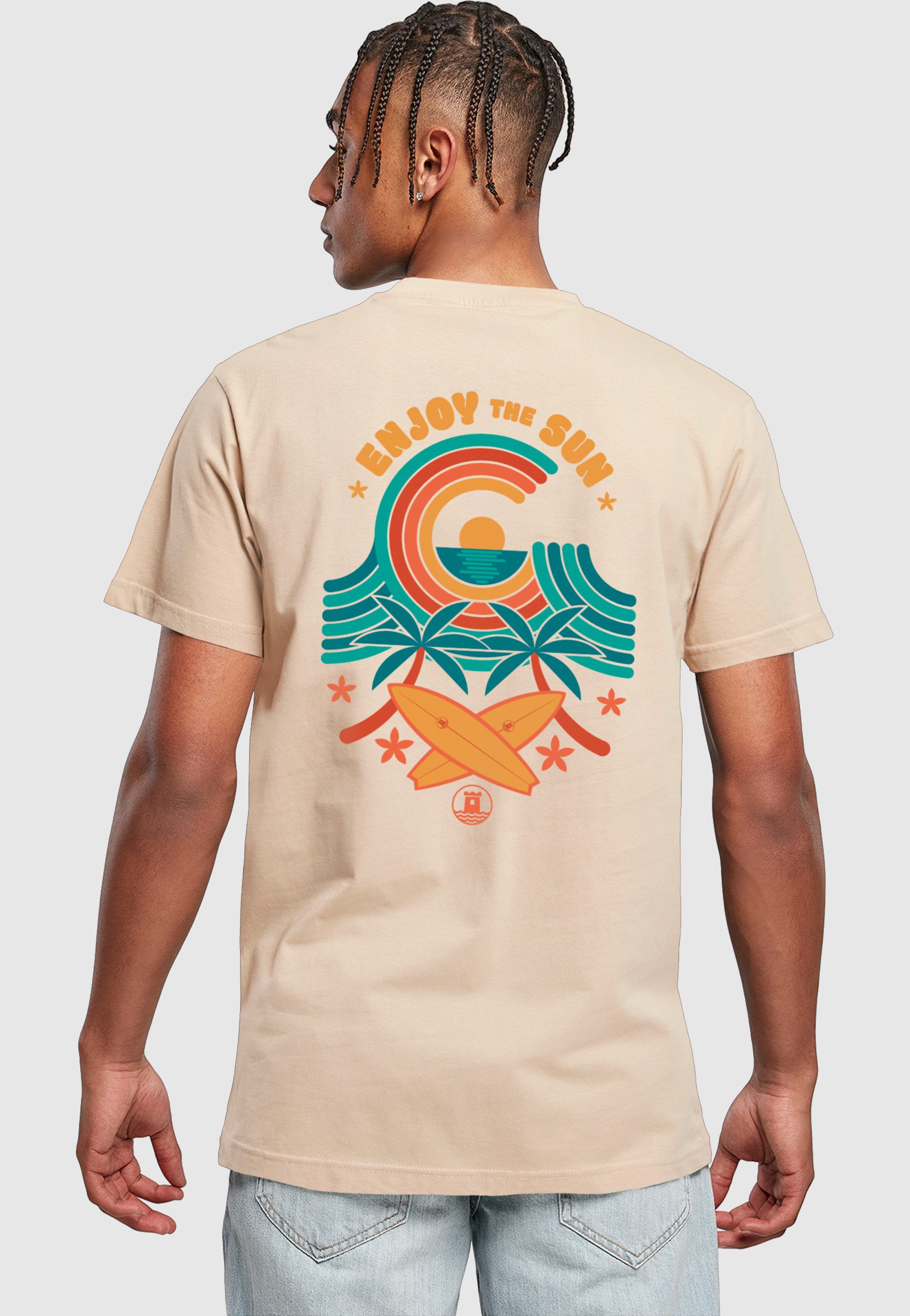 MisterTee T-Shirt MisterTee Herren Beach Paradise Tee (1-tlg)