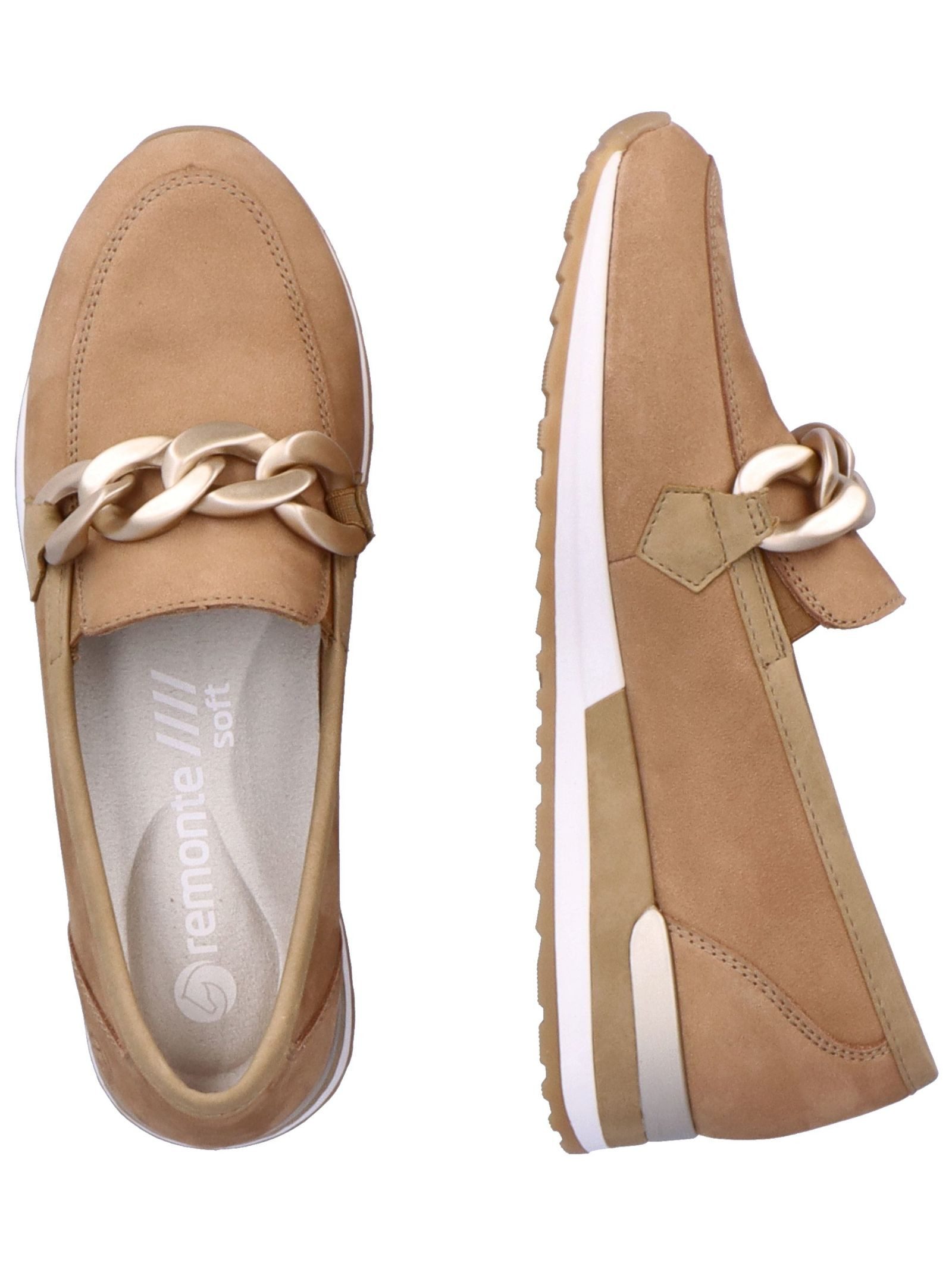 Remonte Slipper Veloursleder . Slipper (1-tlg)