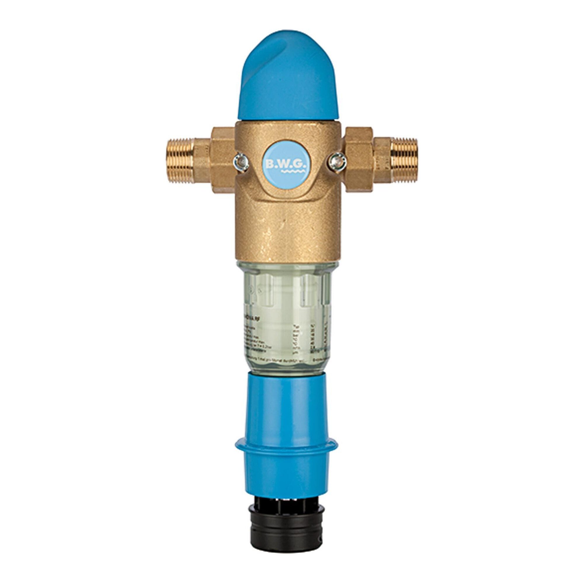 RIEGLER Heizgerät Riegler Rückspülfilter für Trinkwasser, DVGW-geprüft, R 3/4
