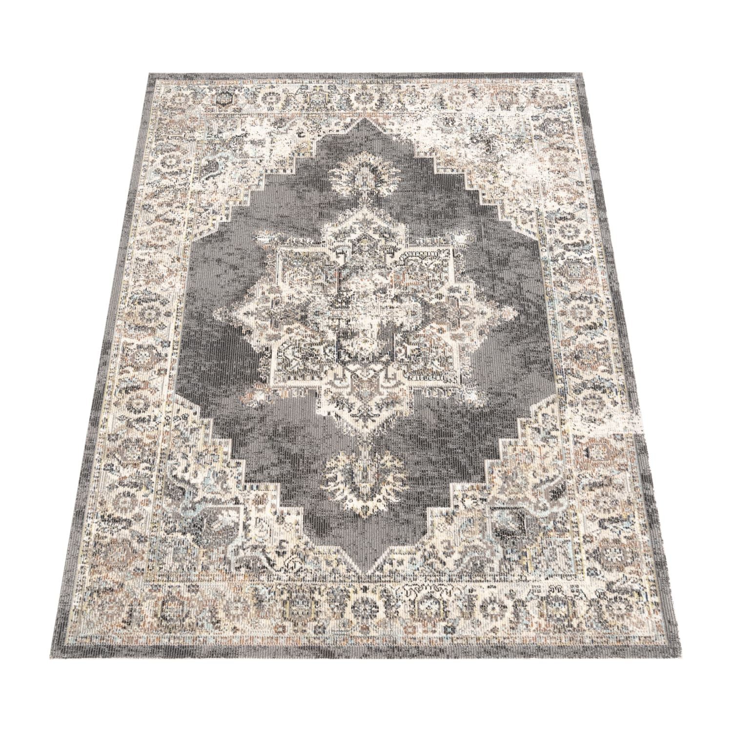 KADIMA DESIGN Outdoorteppich Orientalisch Vintage Balkon, Terrasse schmutza günstig online kaufen