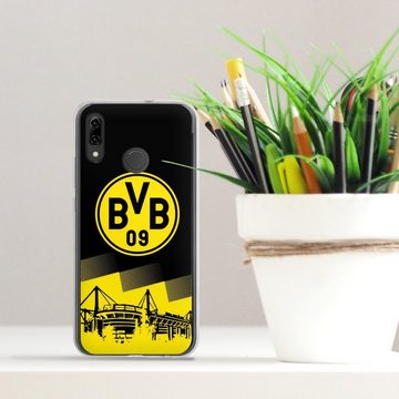 DeinDesign Handyhülle BVB Borussia Dortmund Stadion BVB Two Tone, Huawei P Smart (2019) Silikon Hülle Bumper Case Handy Schutzhülle