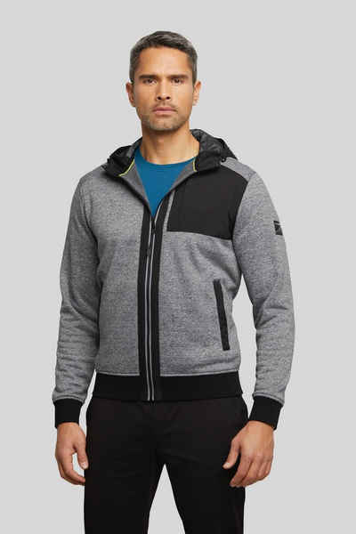 bugatti Sweatjacke mit Kapuze