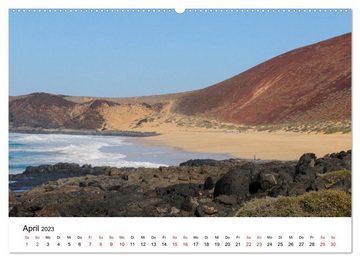 CALVENDO Wandkalender Foto-Momente Lanzarote (Premium, hochwertiger DIN A2 Wandkalender 2023, Kunstdruck in Hochglanz)