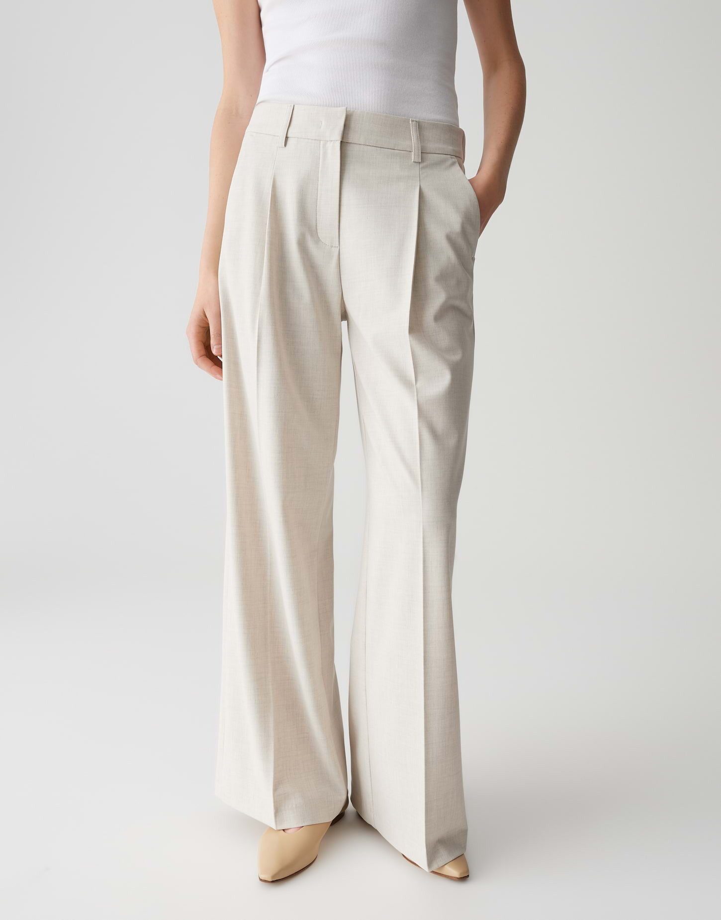 OPUS PANTS Stoffhose MOIRA SOUL mit Komfortbund Long, französische Taschen, günstig online kaufen