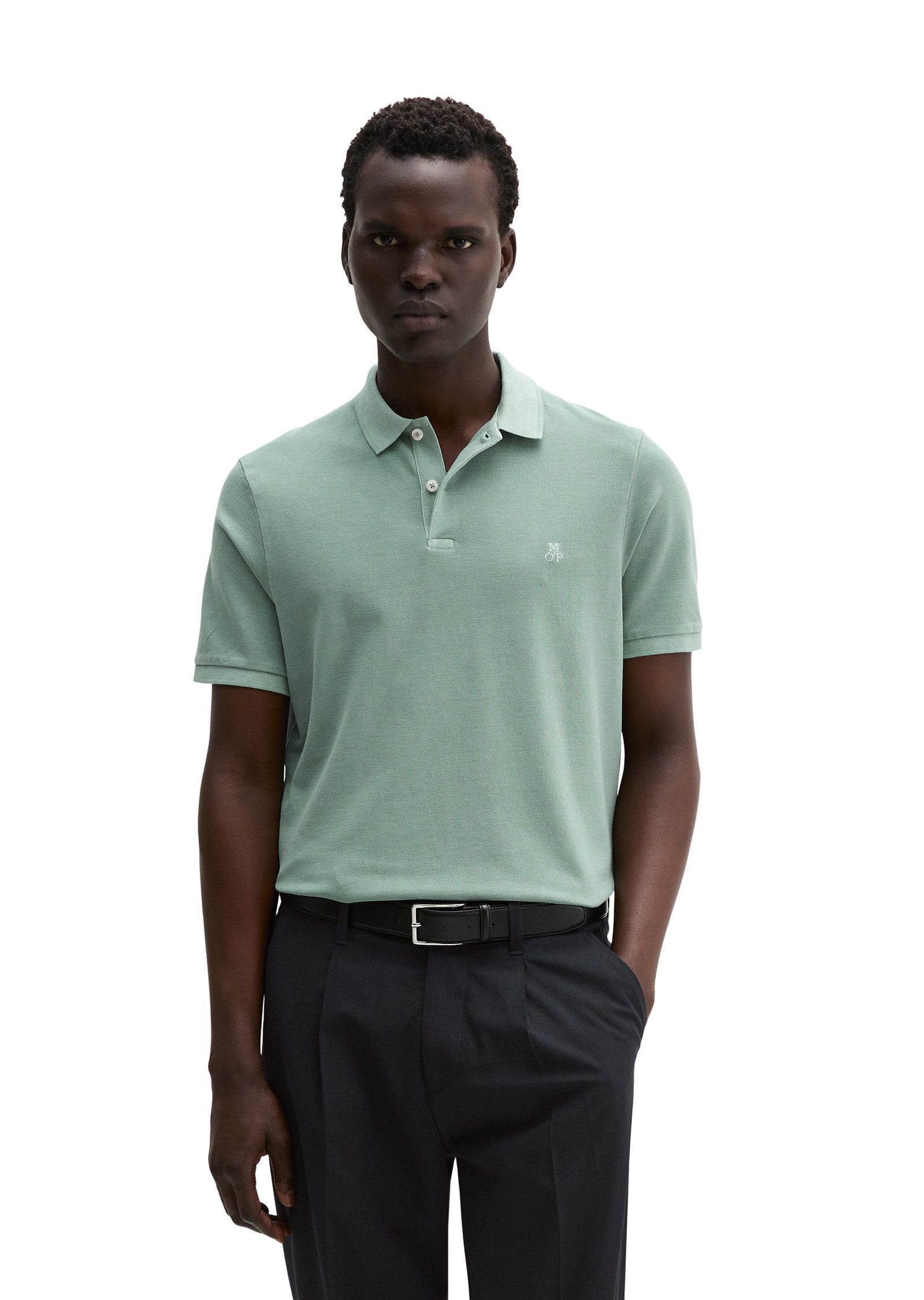 Marc O'Polo Poloshirt aus Organic Cotton-Stretch