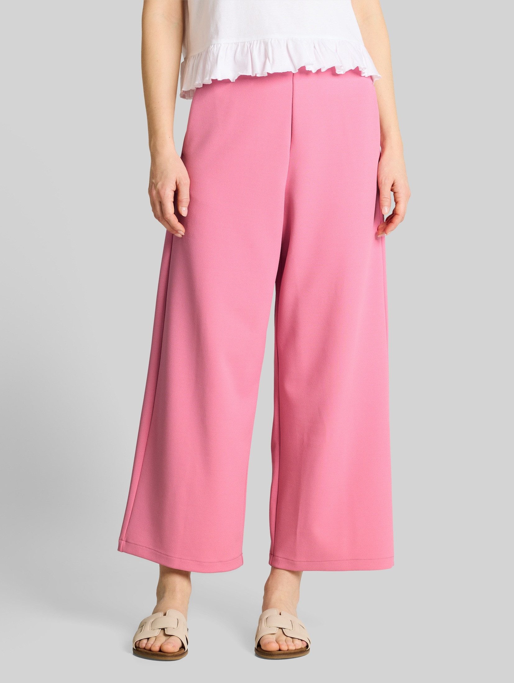 TOM TAILOR Denim Stoffhose Hosen & Chino High Waist Culotte Hose