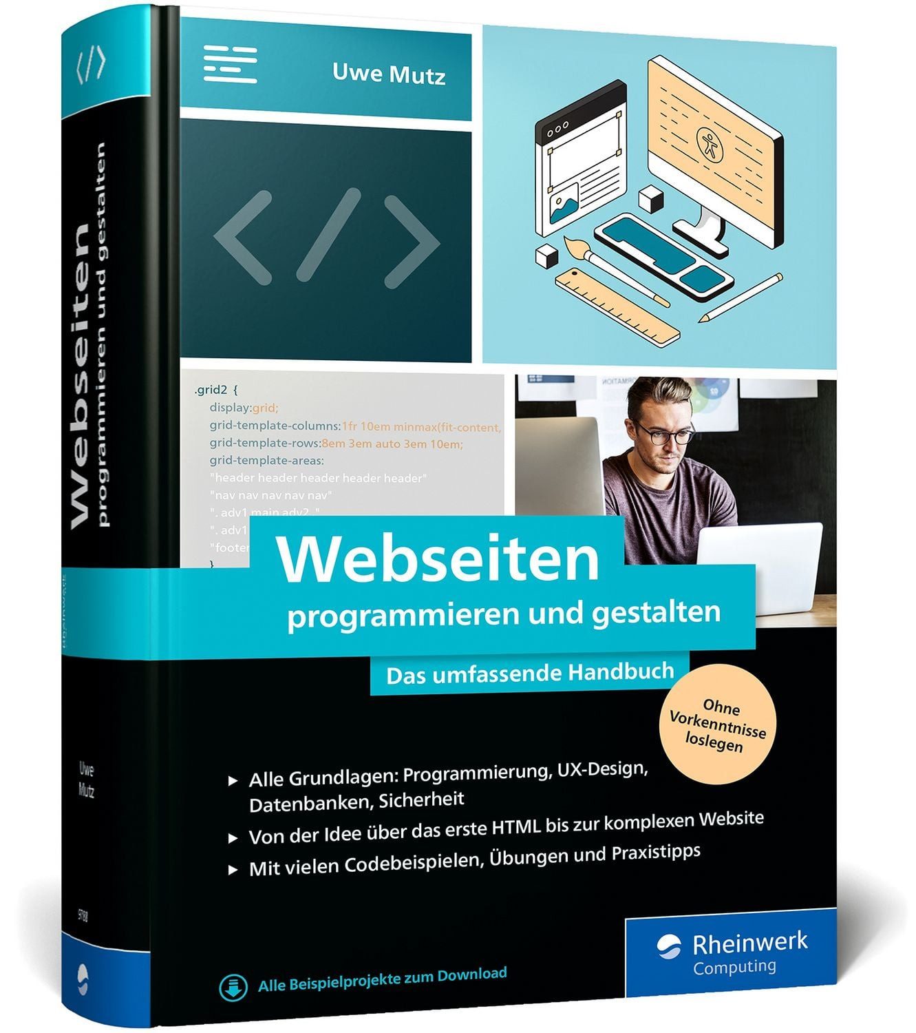 Webseiten programmieren und gestalten / Uwe Mutz