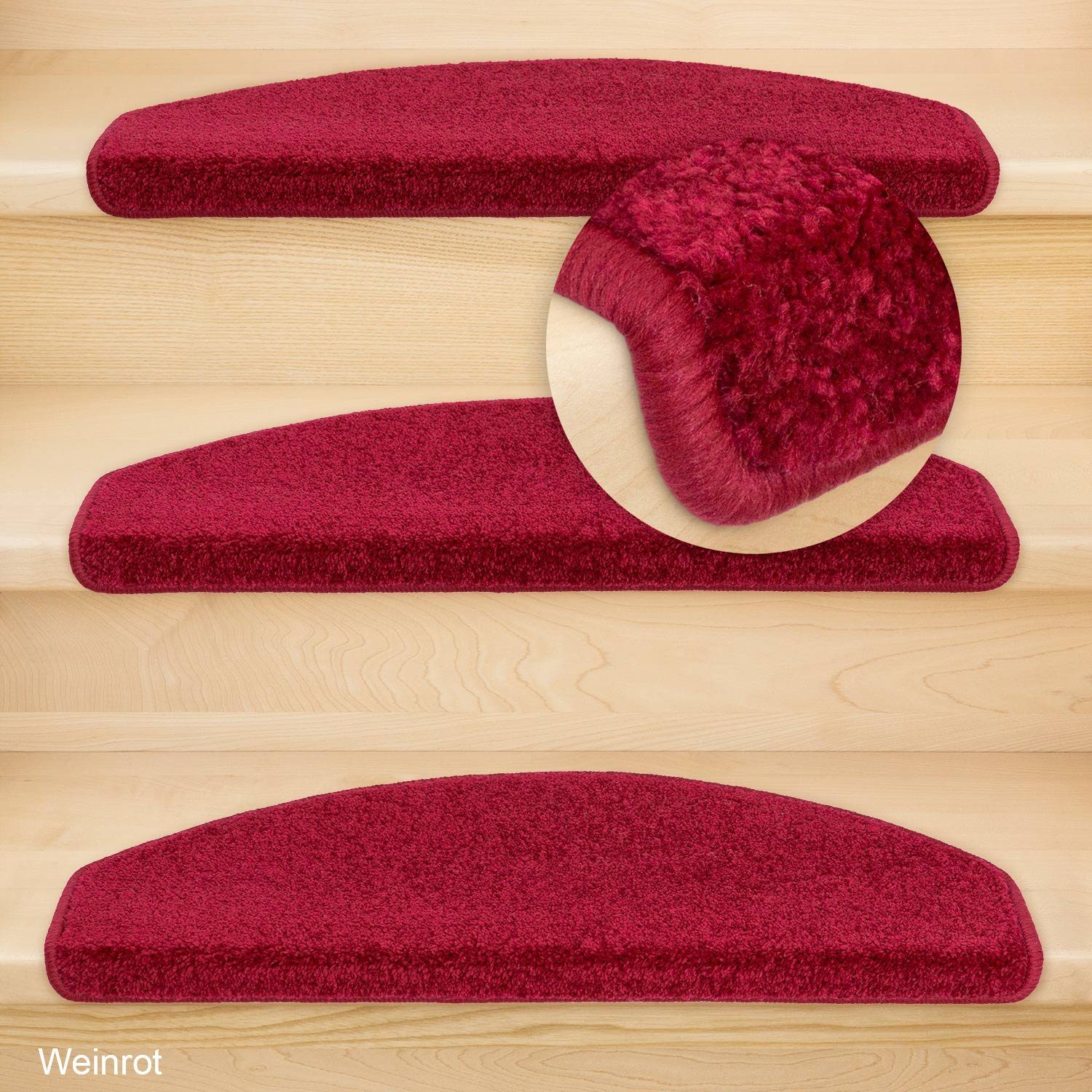 Metzker® Stufenmatte Stufenmatten Fuerth Halbrund, halbrund, Höhe: 9 mm günstig online kaufen