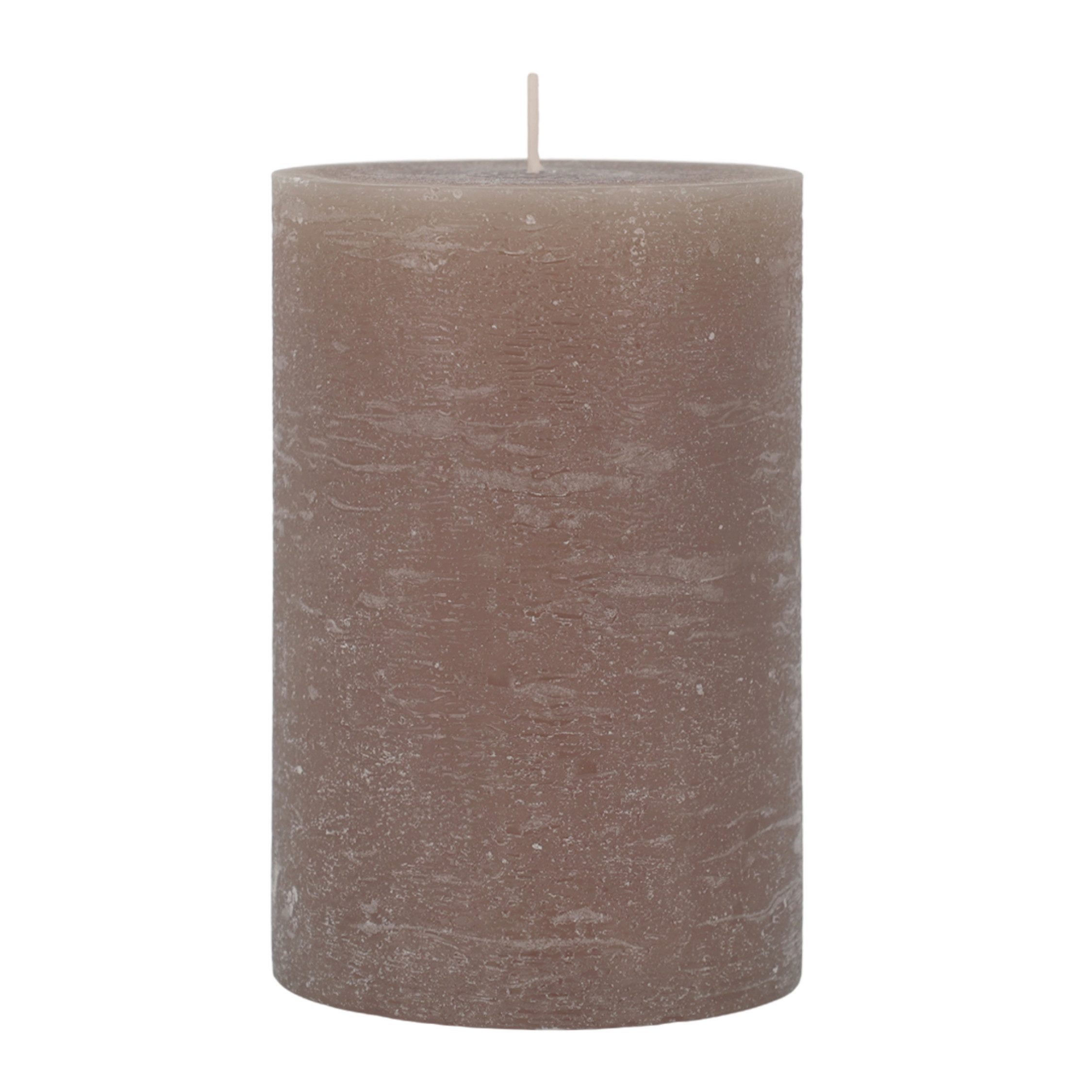Chic Antique Stumpenkerze Chic Antique – Macon Stumpenkerze rustikal greige 90 Std