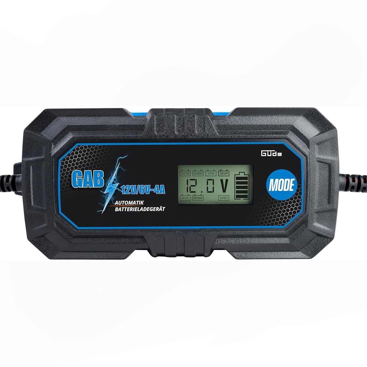 Güde Automatik Batterieladegerät GAB 12V/6V-4 A Inverter KFZ-Ladegerät Batterie-Ladegerät