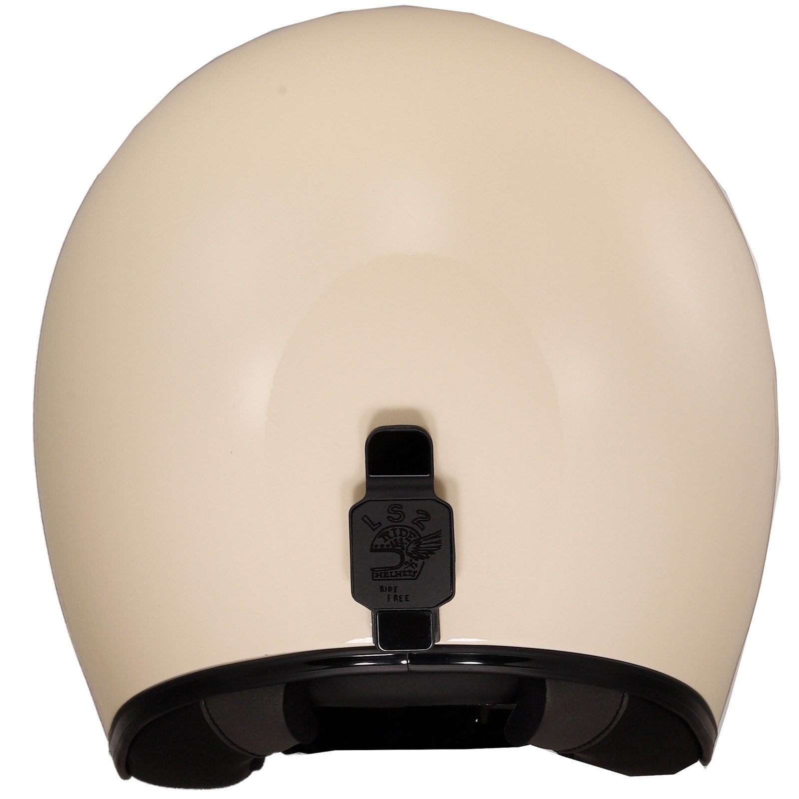 LS2 Motorradhelm LS2 OF601 Bob II Solid Jethelm Creme L (1er Set), jethelm für motorrad