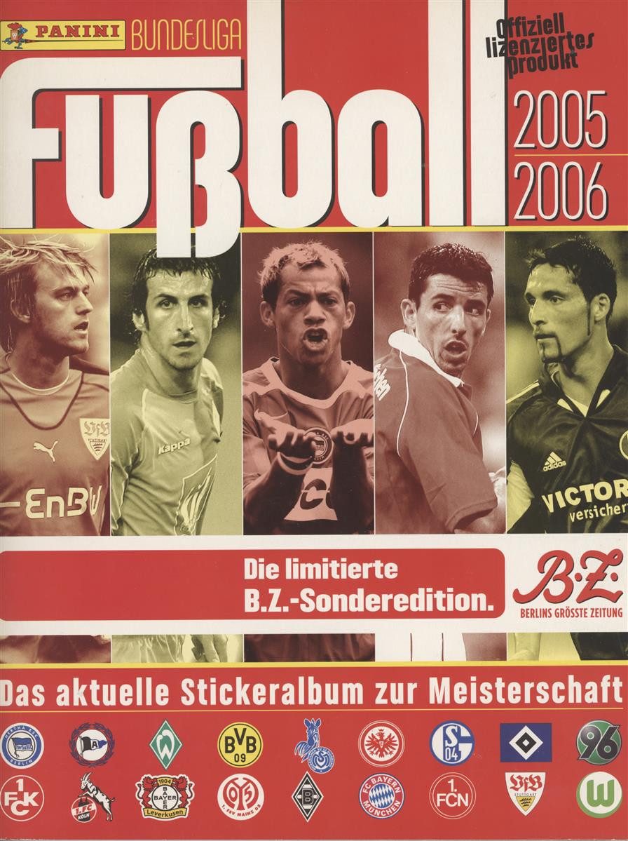 Bücher-Adventskalender Panini Bundesliga 05/06 - Album