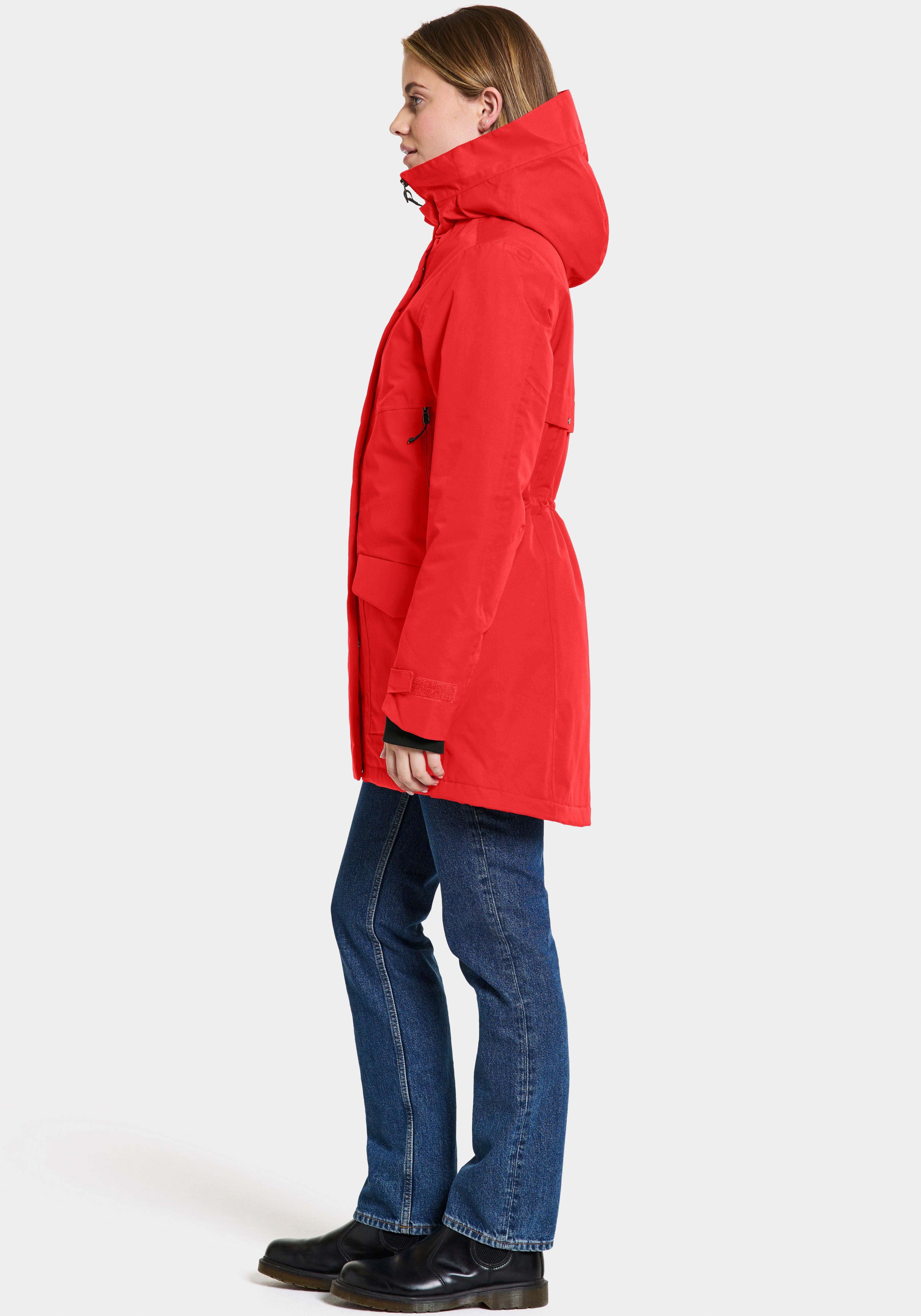 red pomme Didriksons Parka